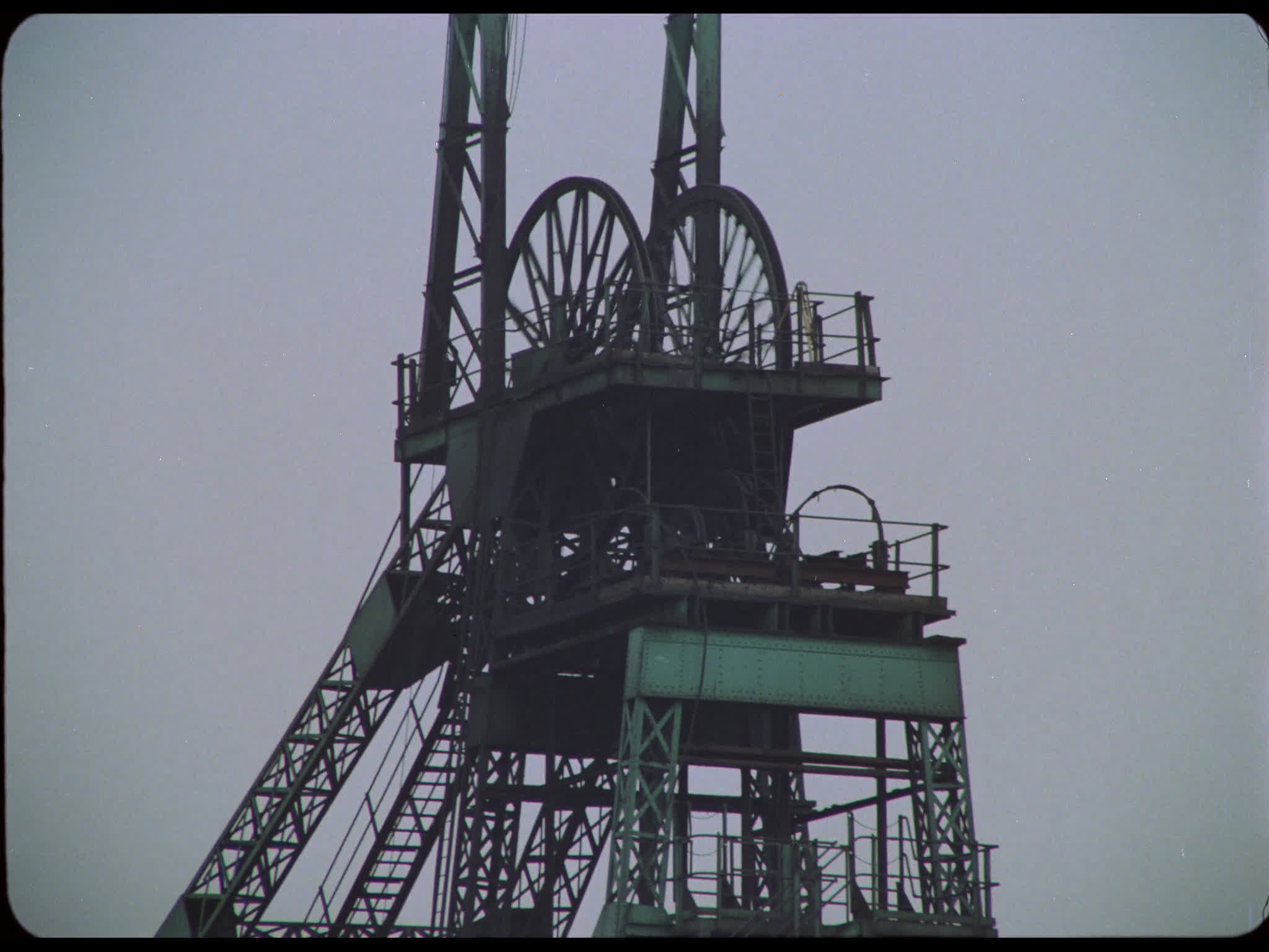 Mining Colliery Pit Wheel