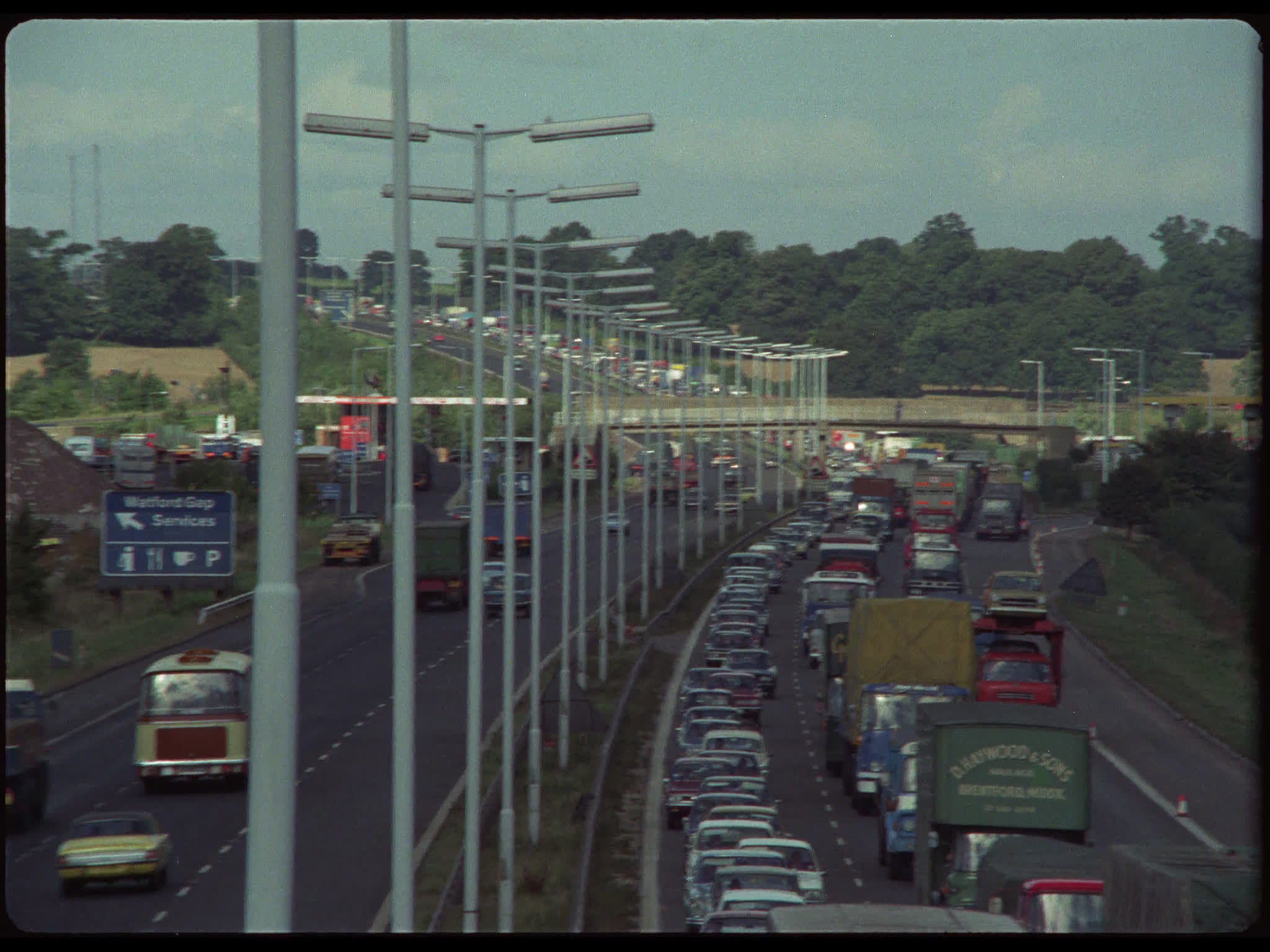 Passenger Train at Watford Gap
