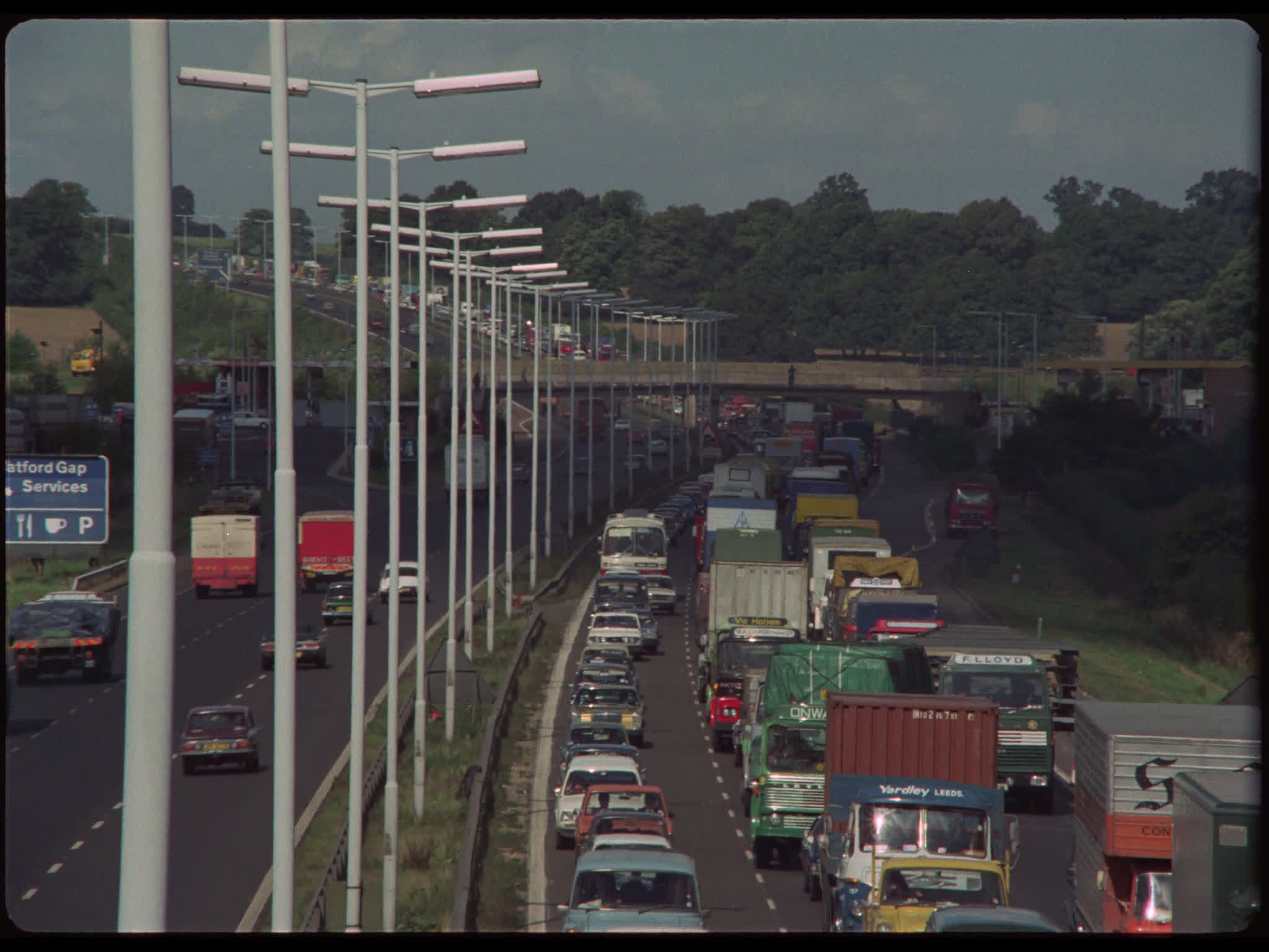 Passenger Train at Watford Gap
