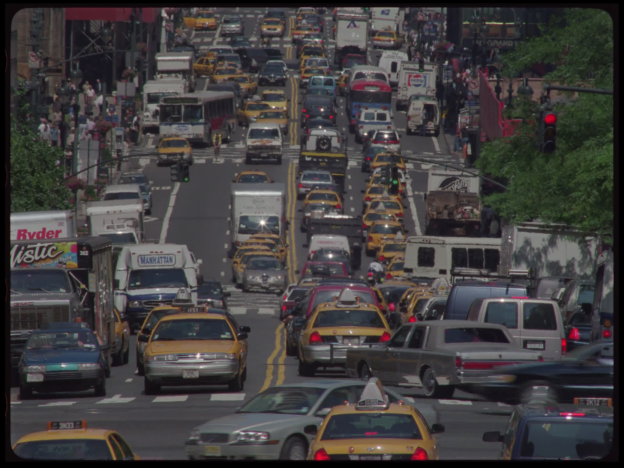 Midtown traffic in new York
