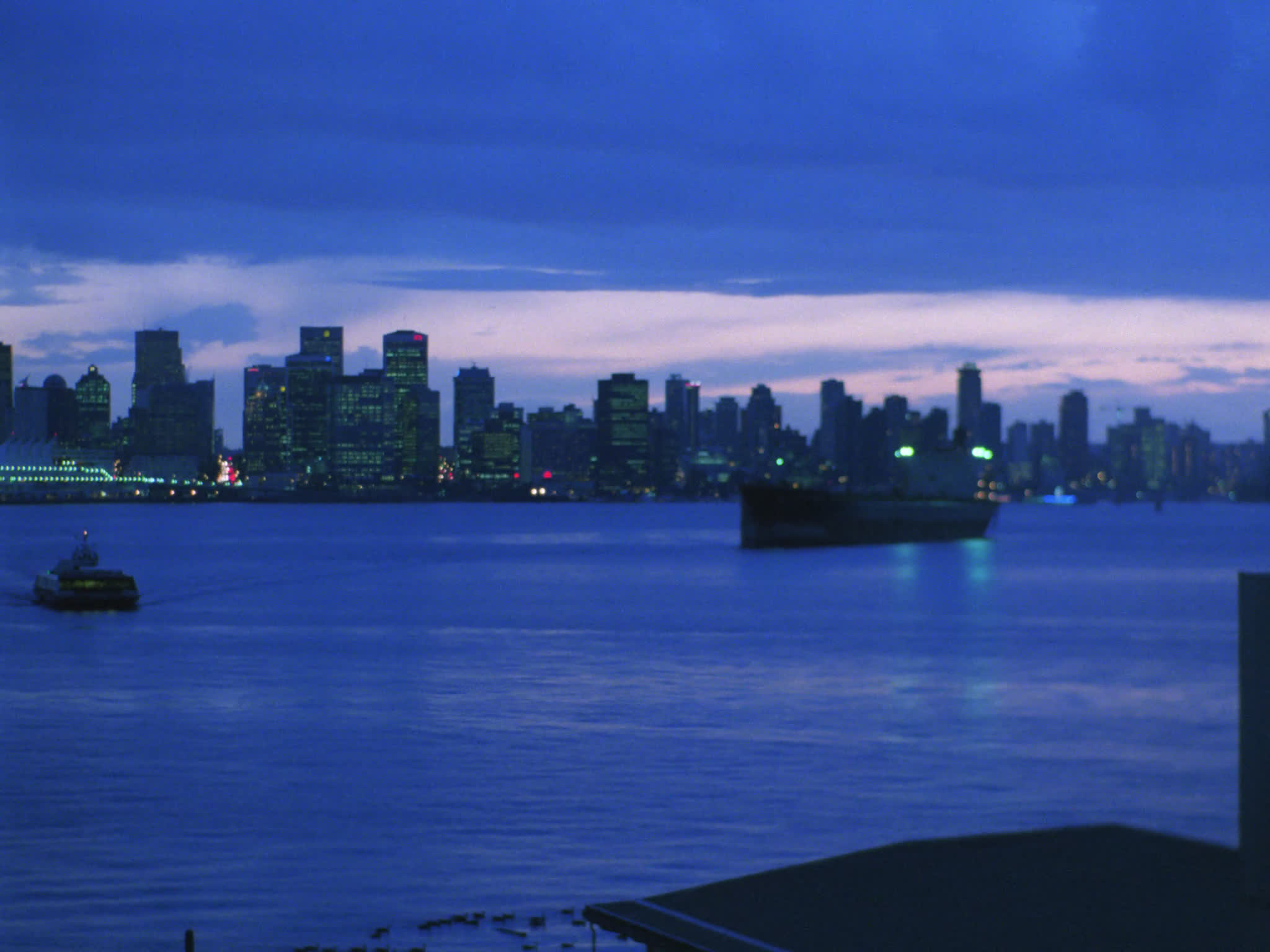 Seattle Skyline in the Evening