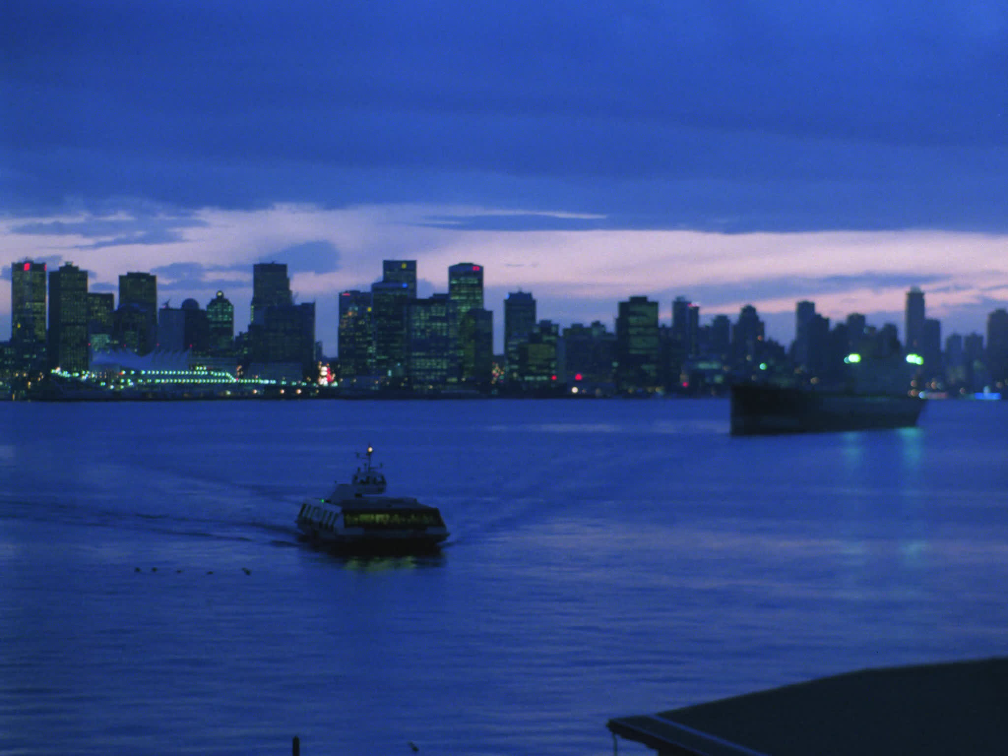 Seattle Skyline in the Evening