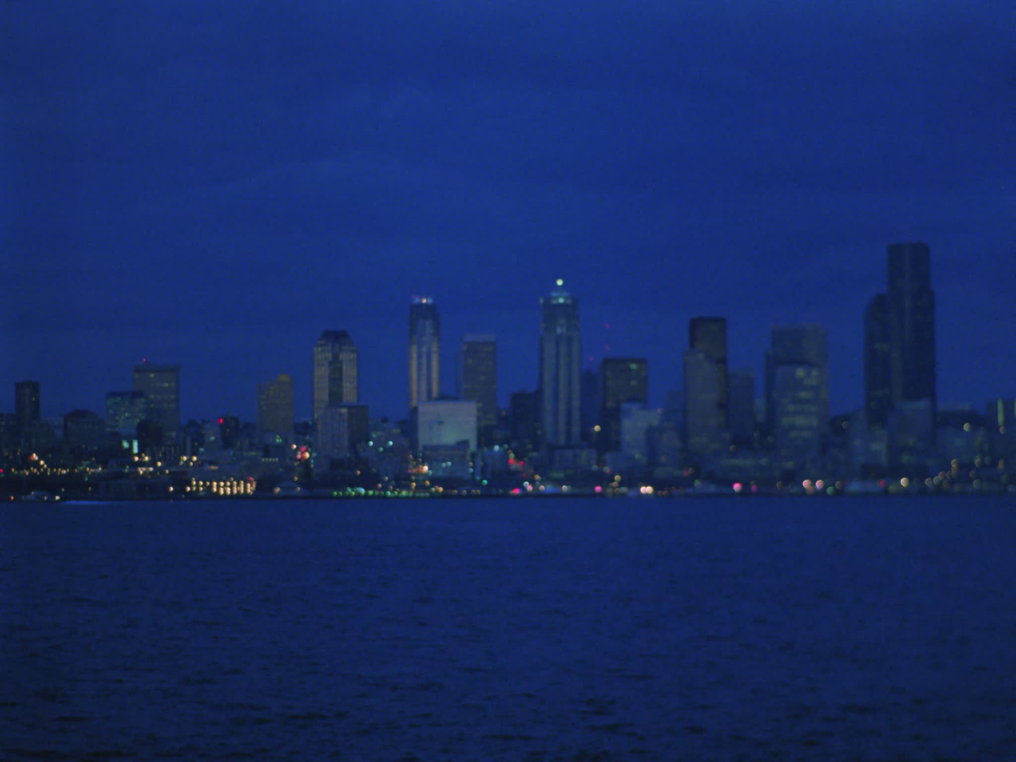 Seattle Skyline at Night