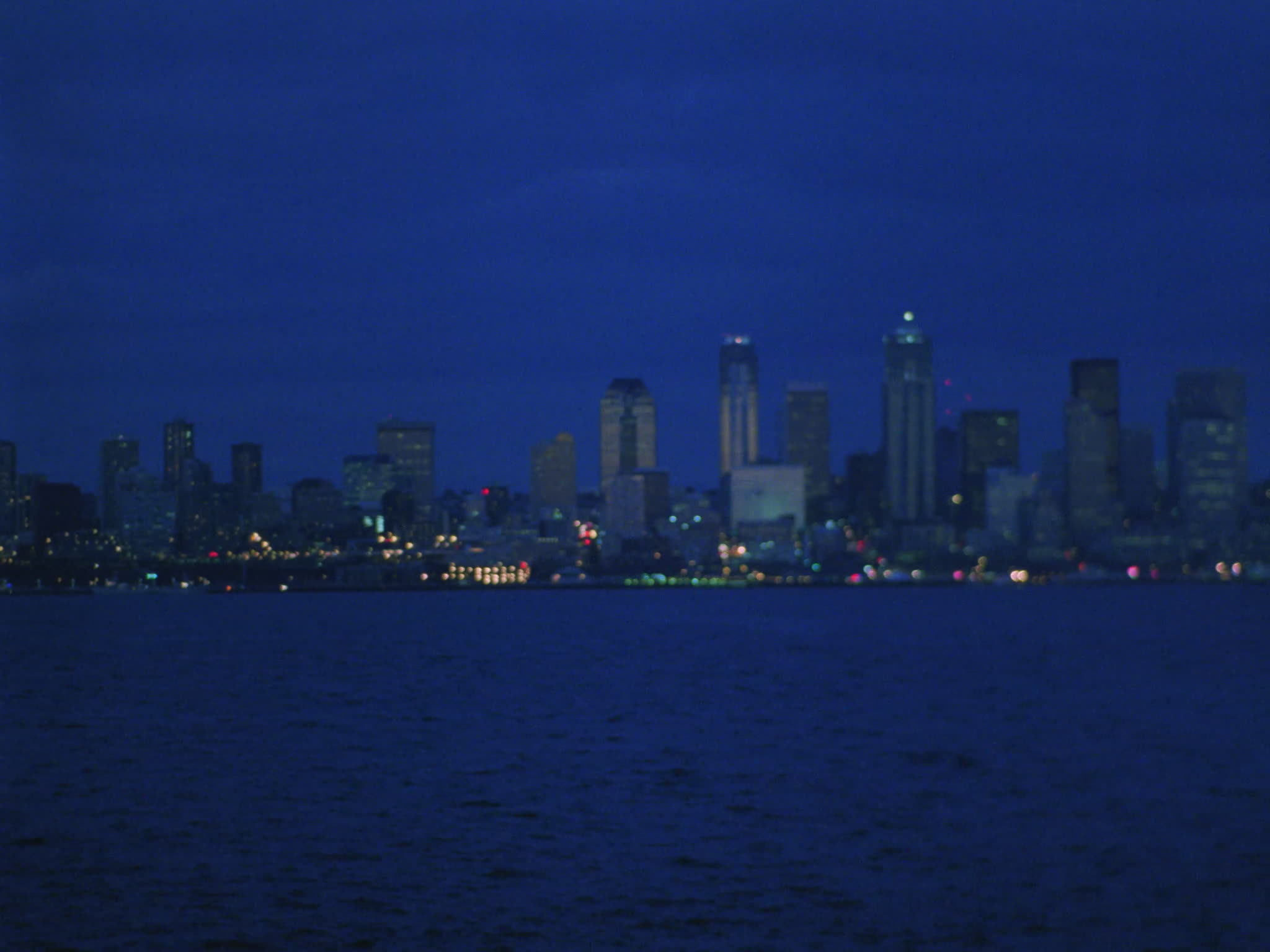 Seattle Skyline at Night