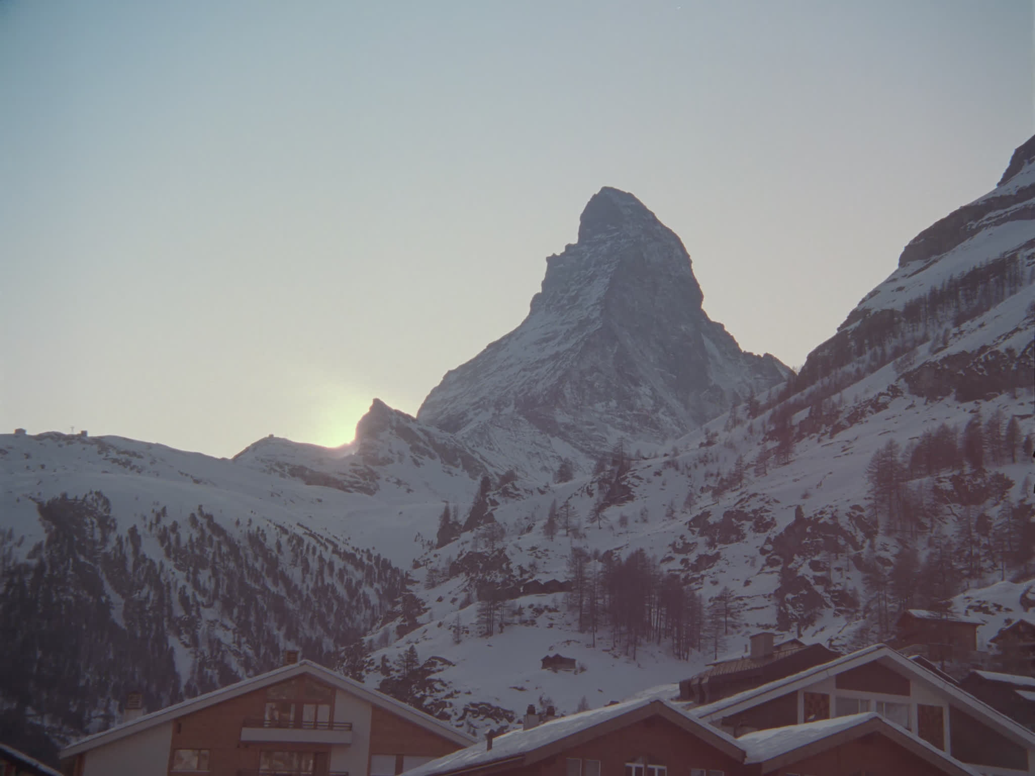 Matterhorn in Zermatt in 1992