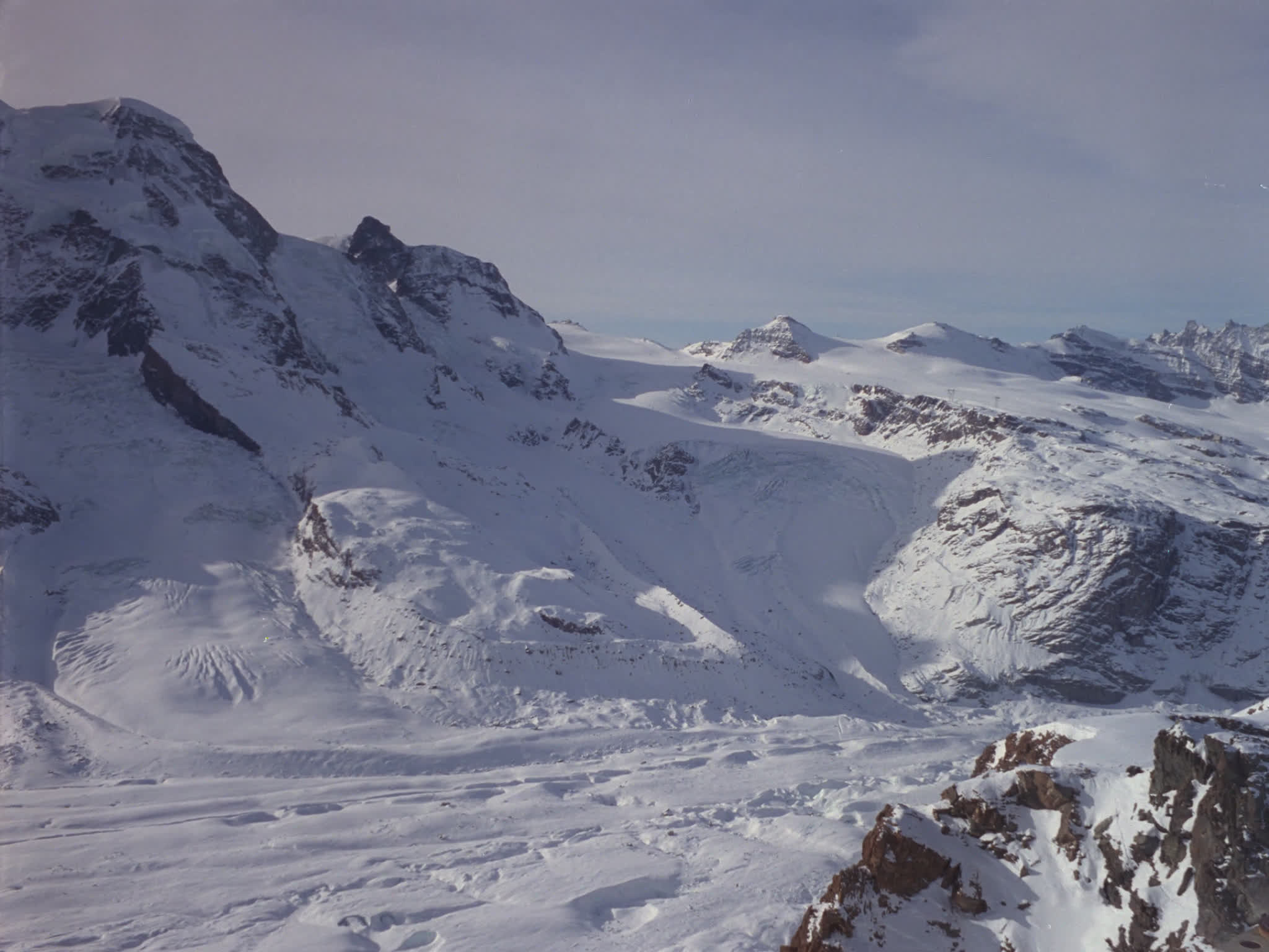 Snow Covered Mountains