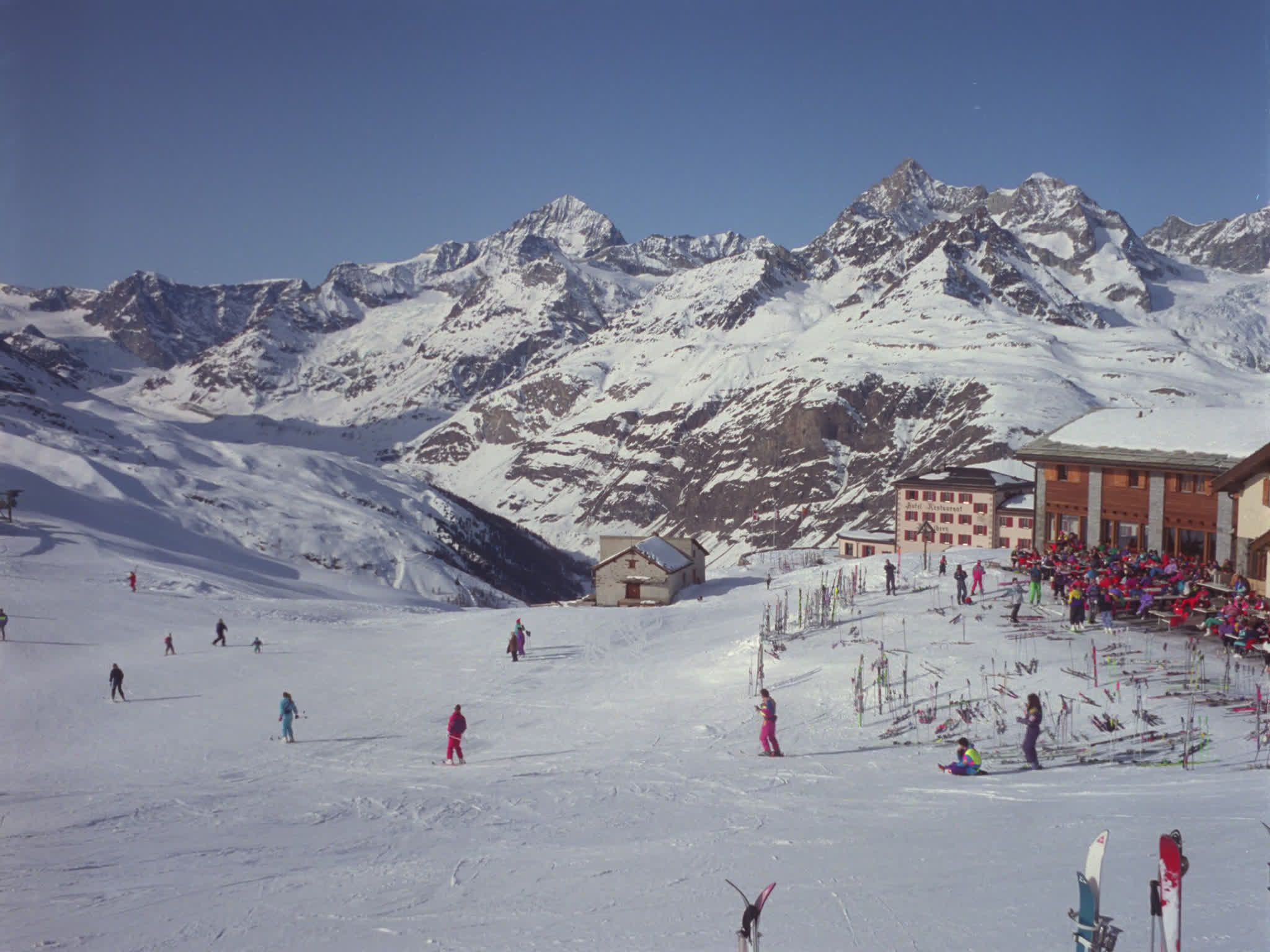Snow Covered Mountains