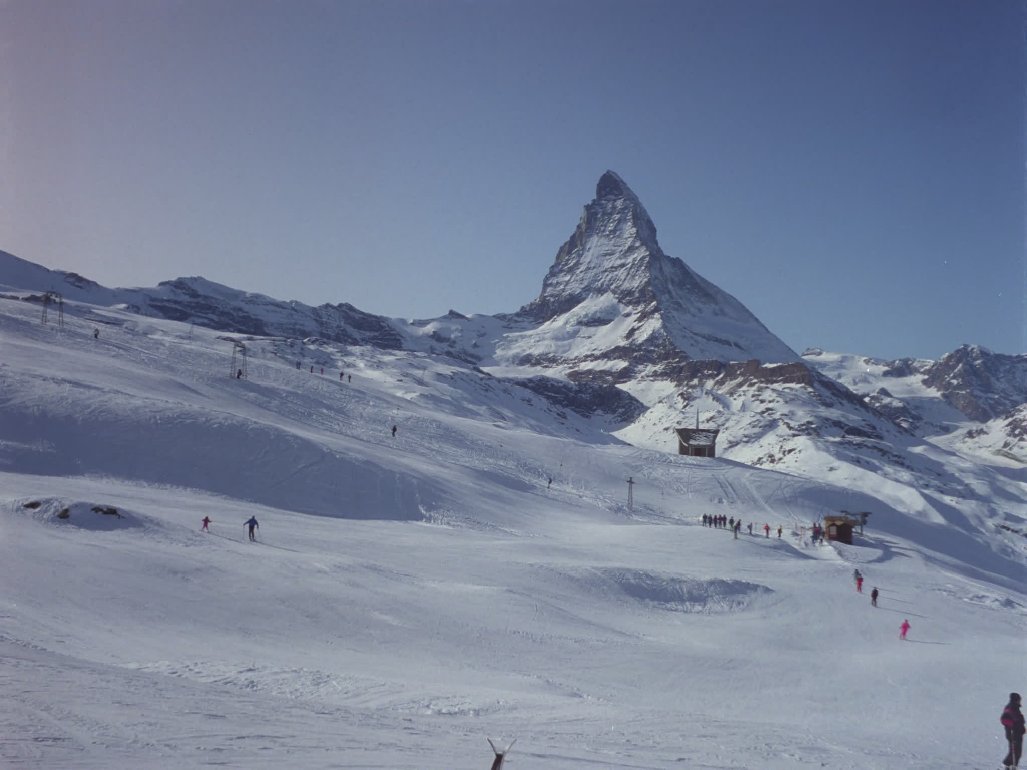 Snow Covered Mountains