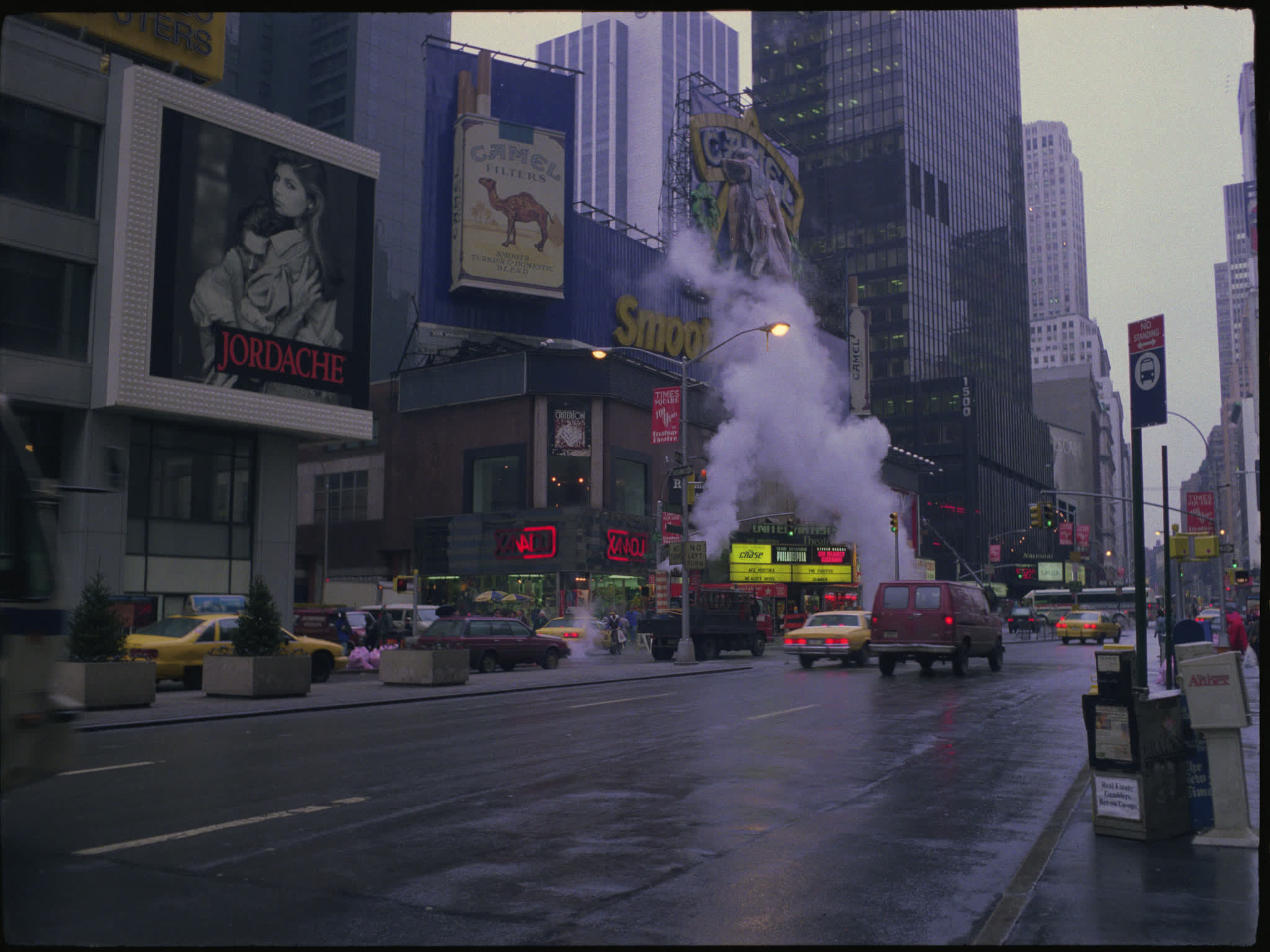 New York Taxis in Time Square