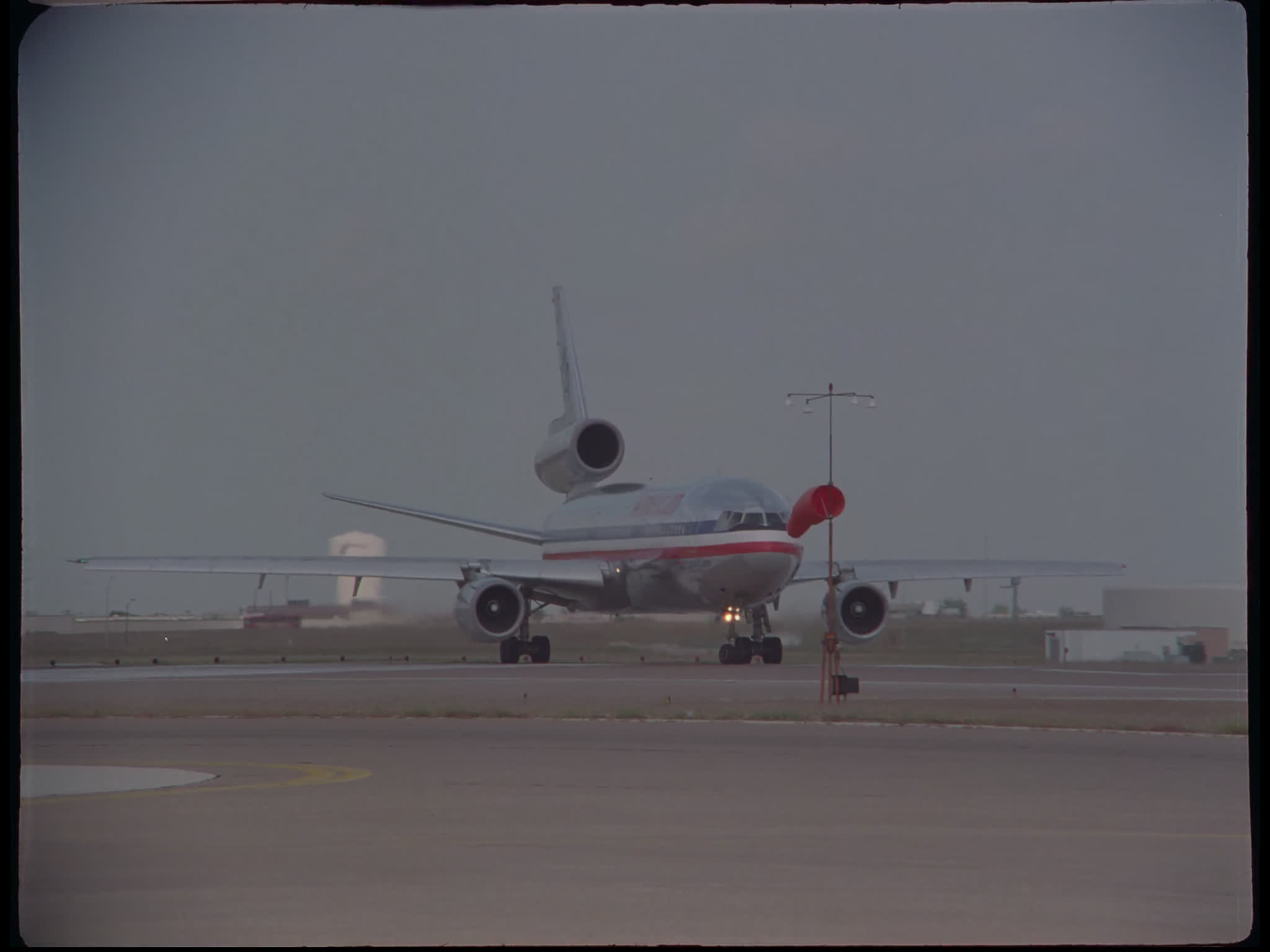 American Airlines Planes Pass Each Other