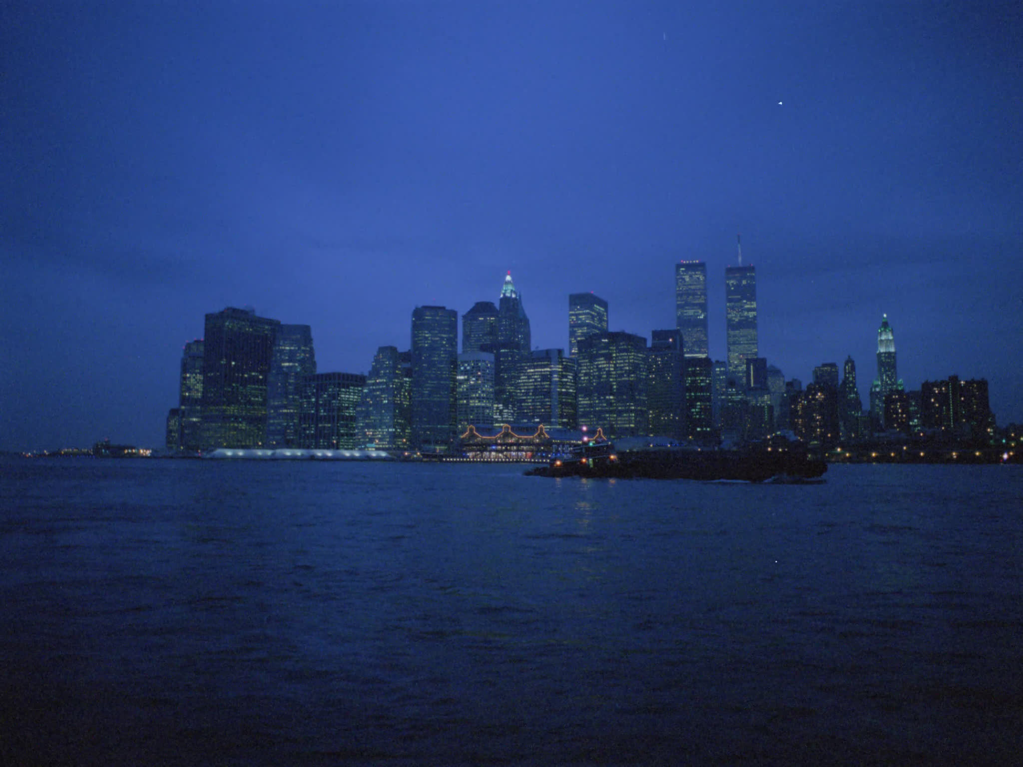 New York Skyline at Night