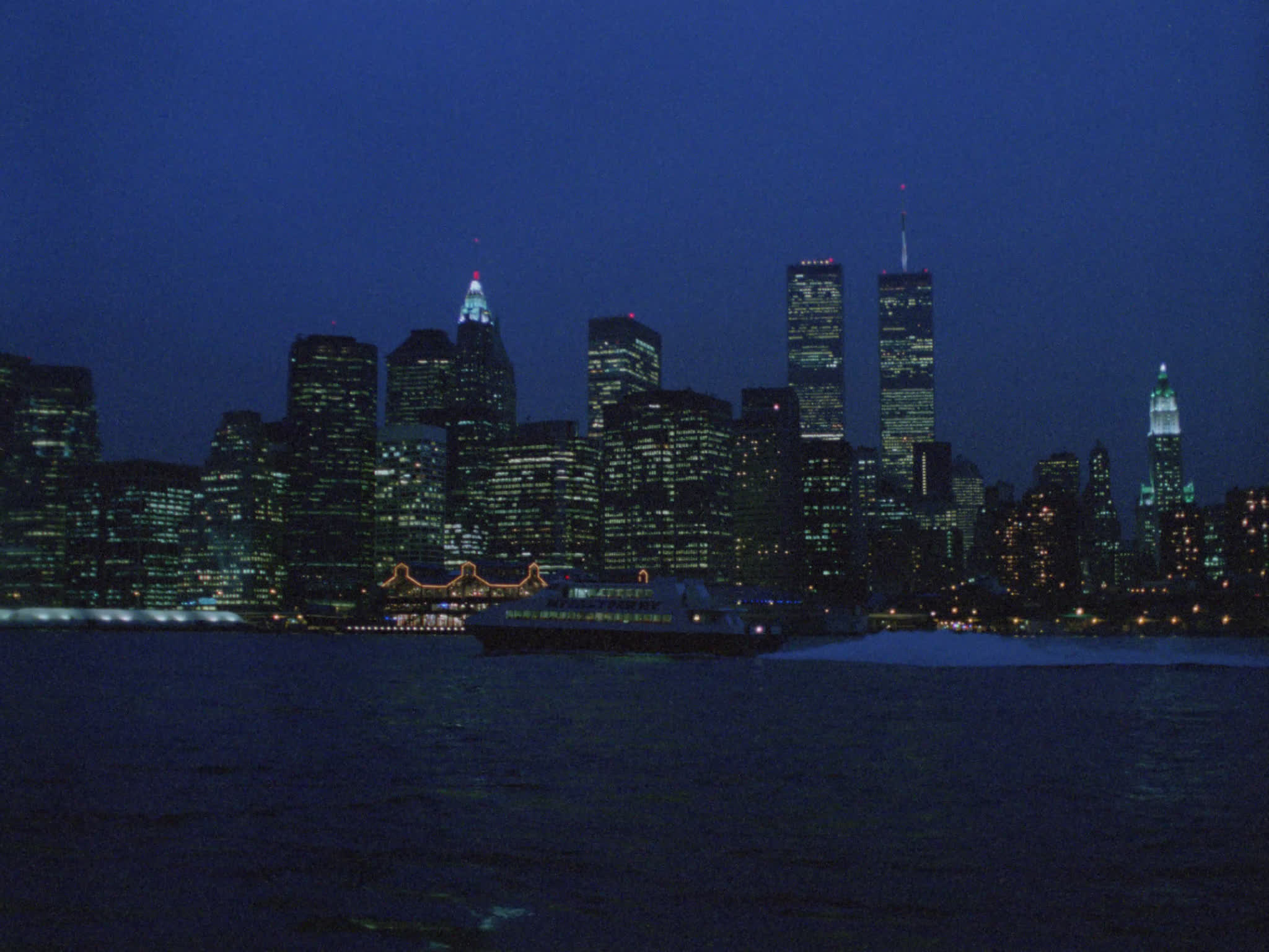 New York Skyline at Night