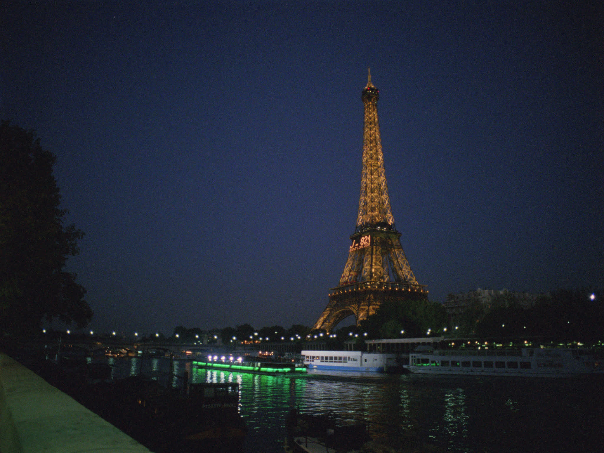 Eiffel Tower at Night