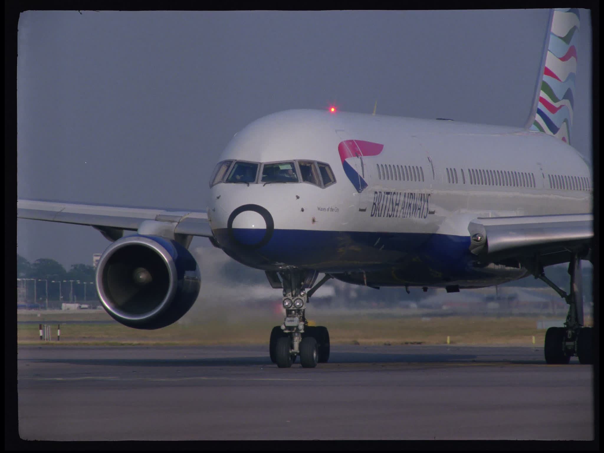 BA Boeing 757 Taxiing