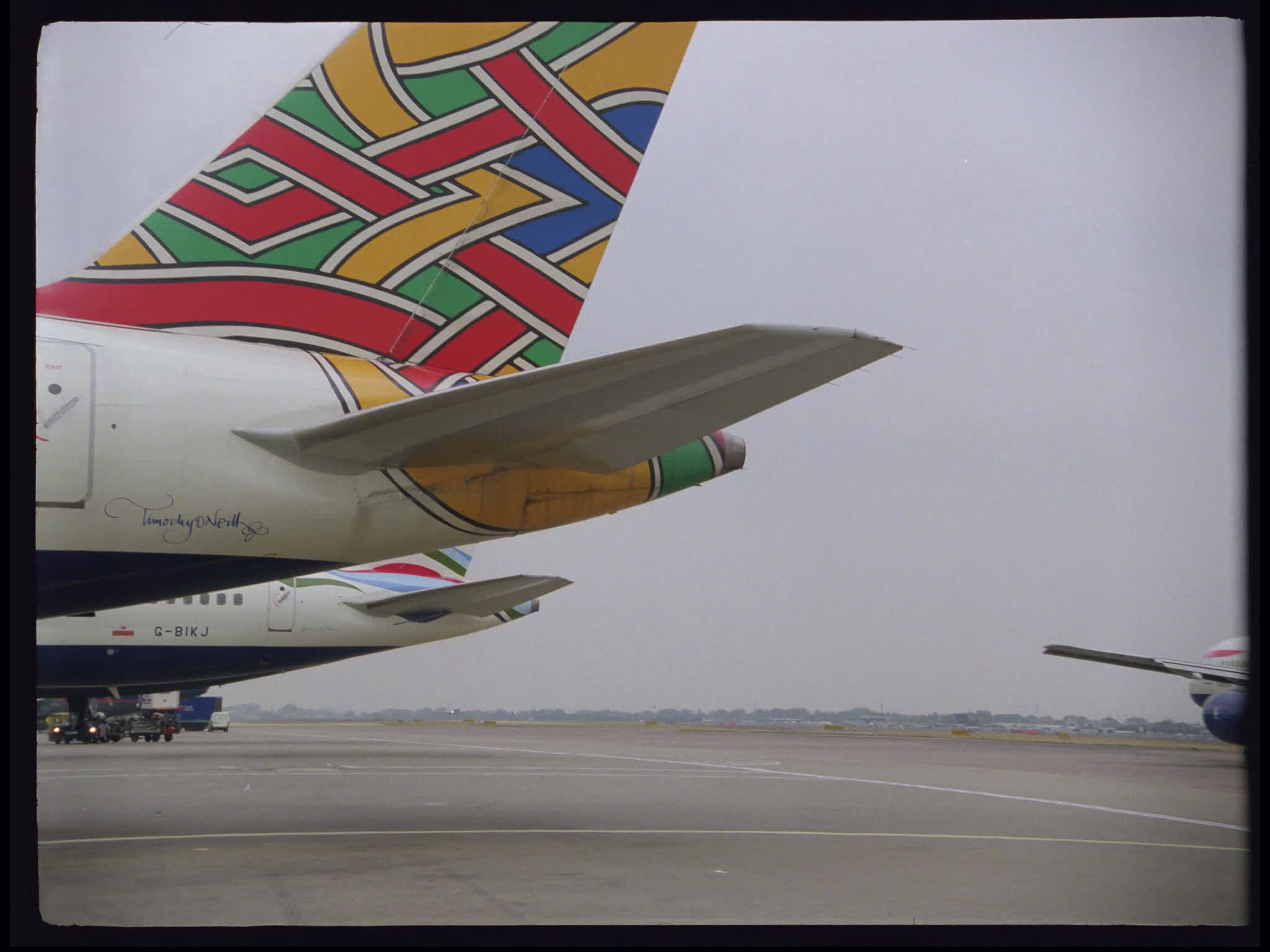 British Airways Tail Fins