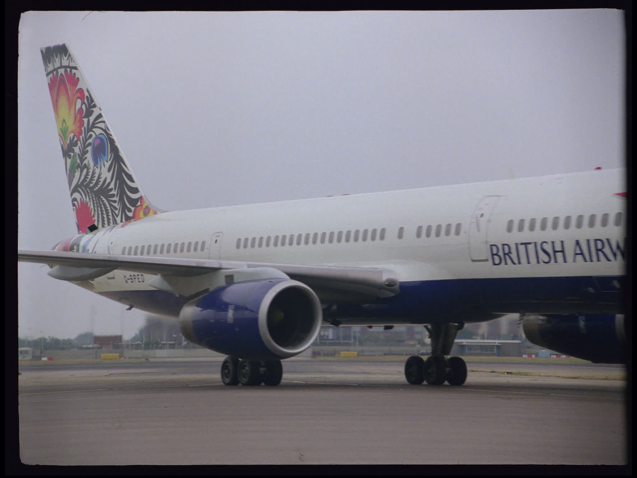 BA Boeing 757 Taxiing