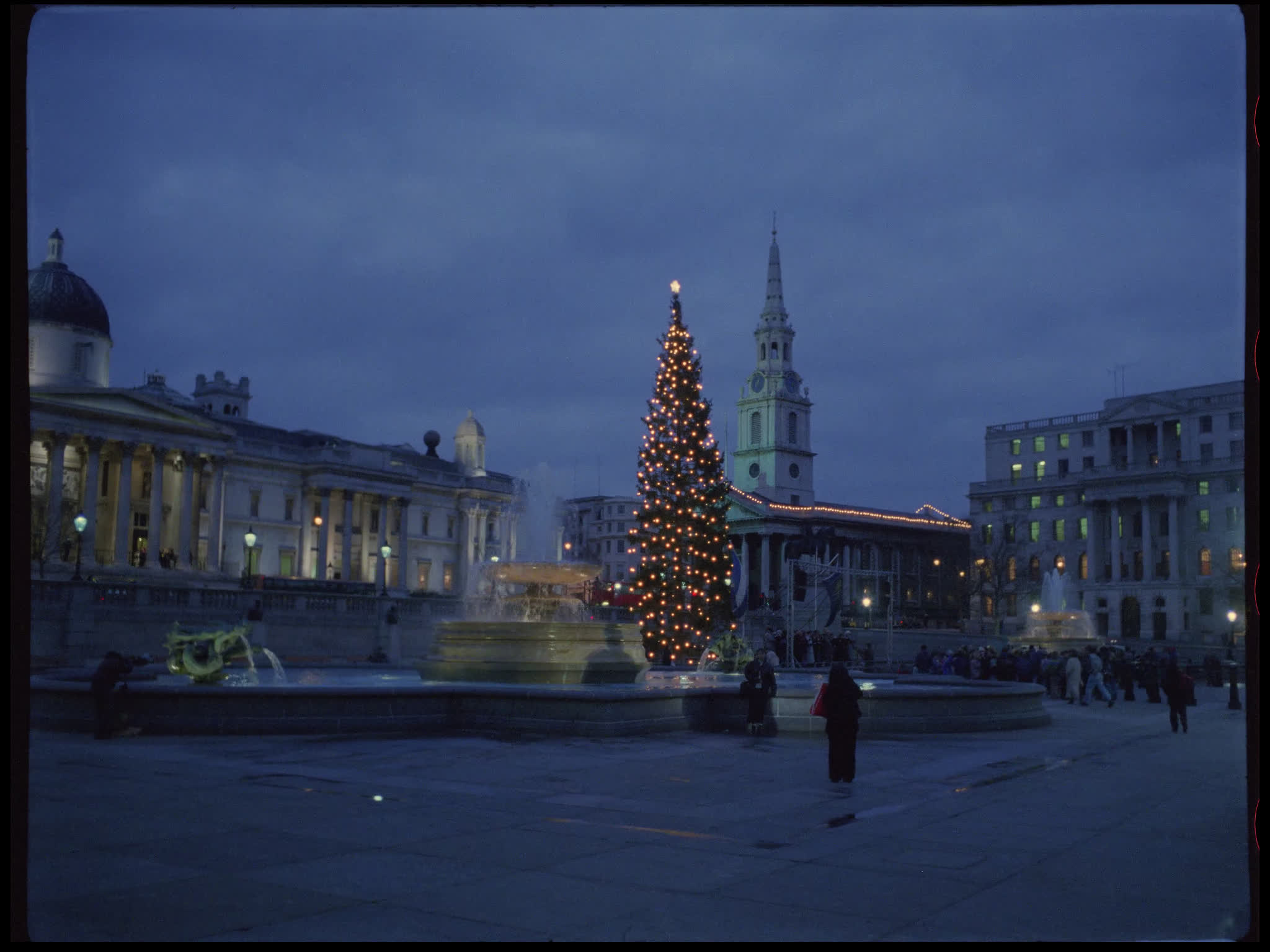 Christmas Trafalgar Square