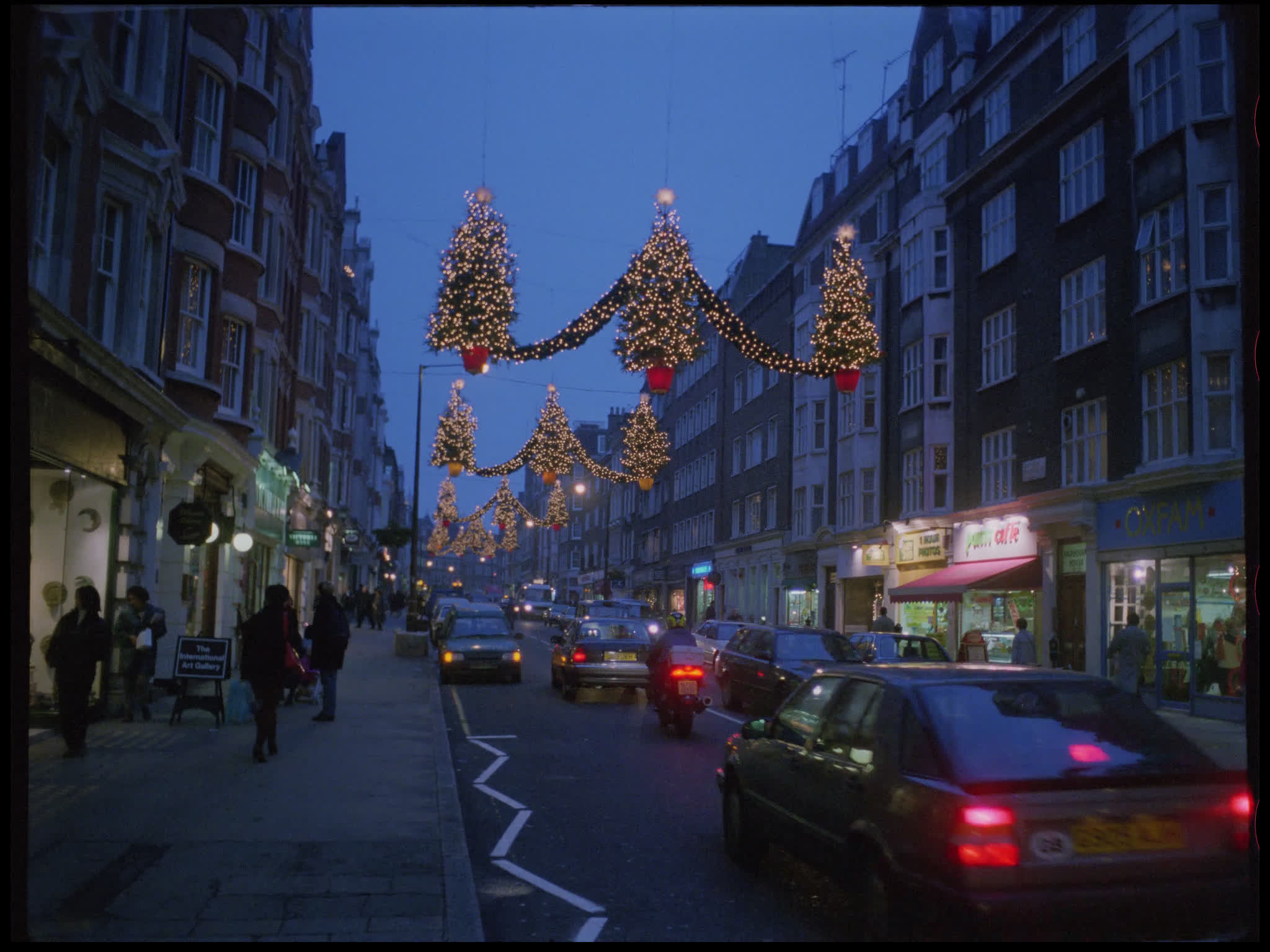 London Christmas lights