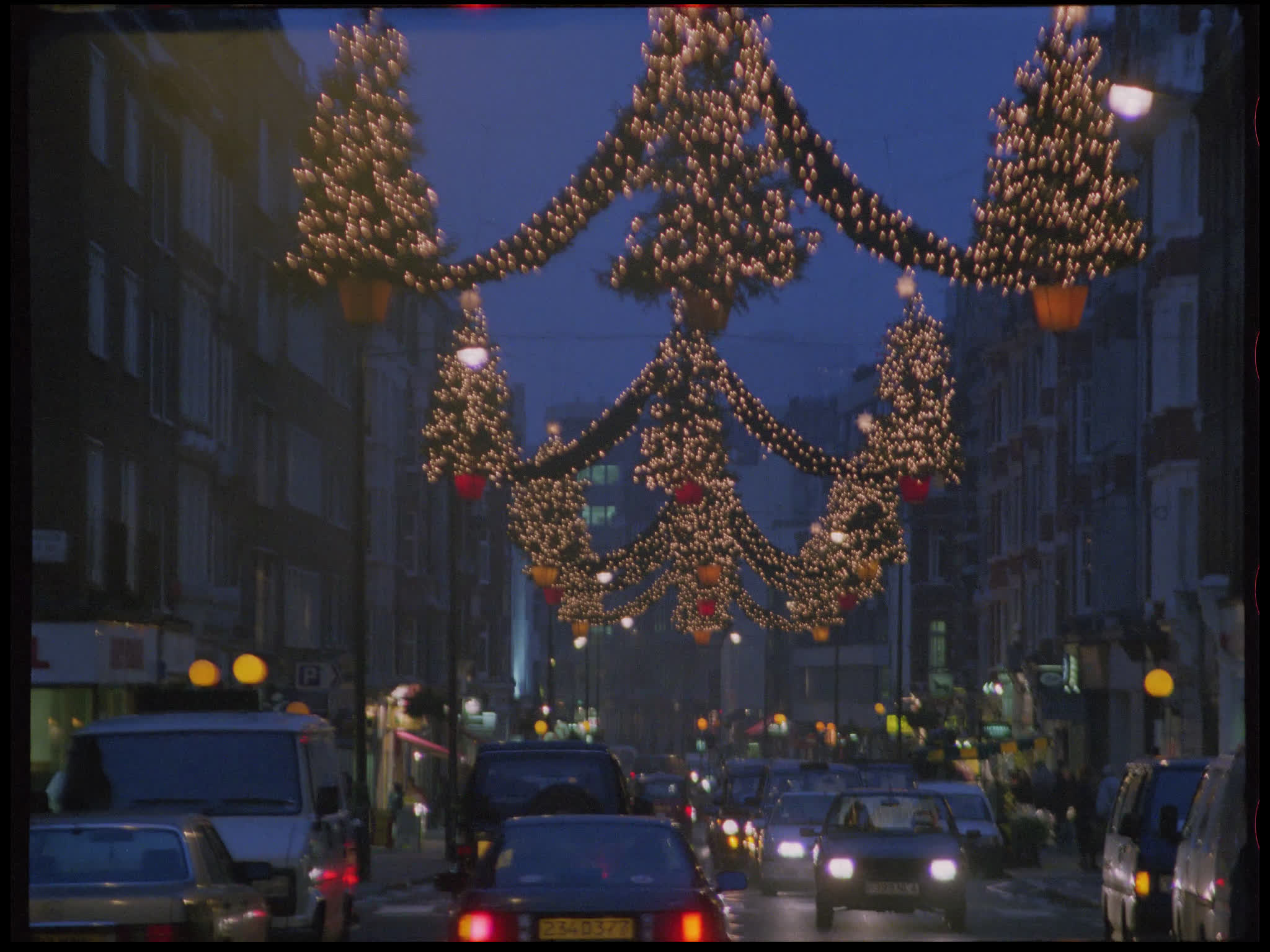 London Christmas lights