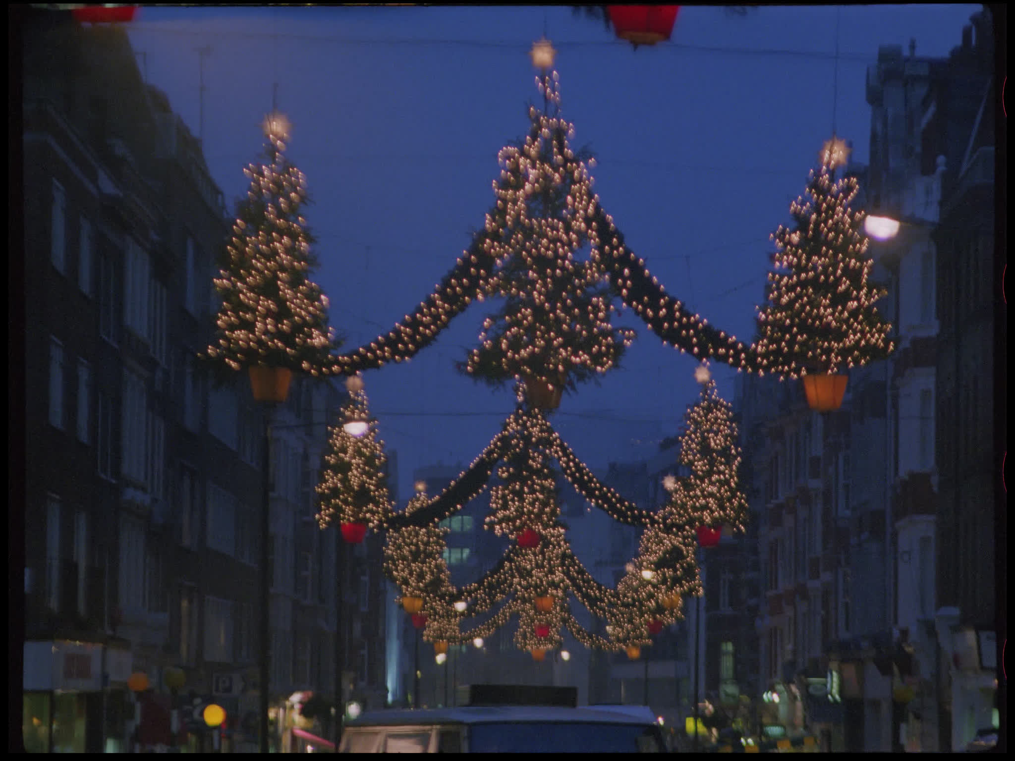 London Christmas lights