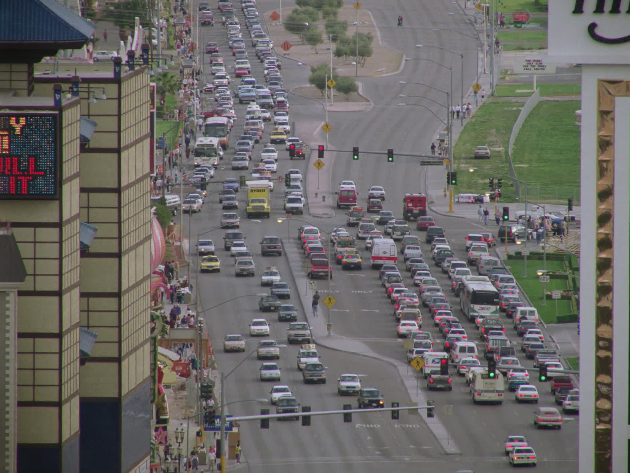 Traffic in Las Vegas