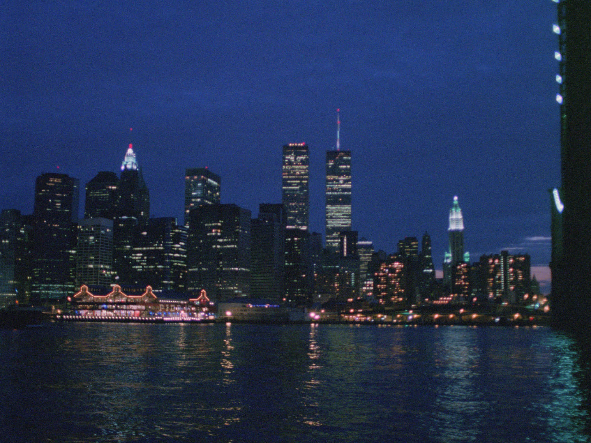 New York Skyline Night