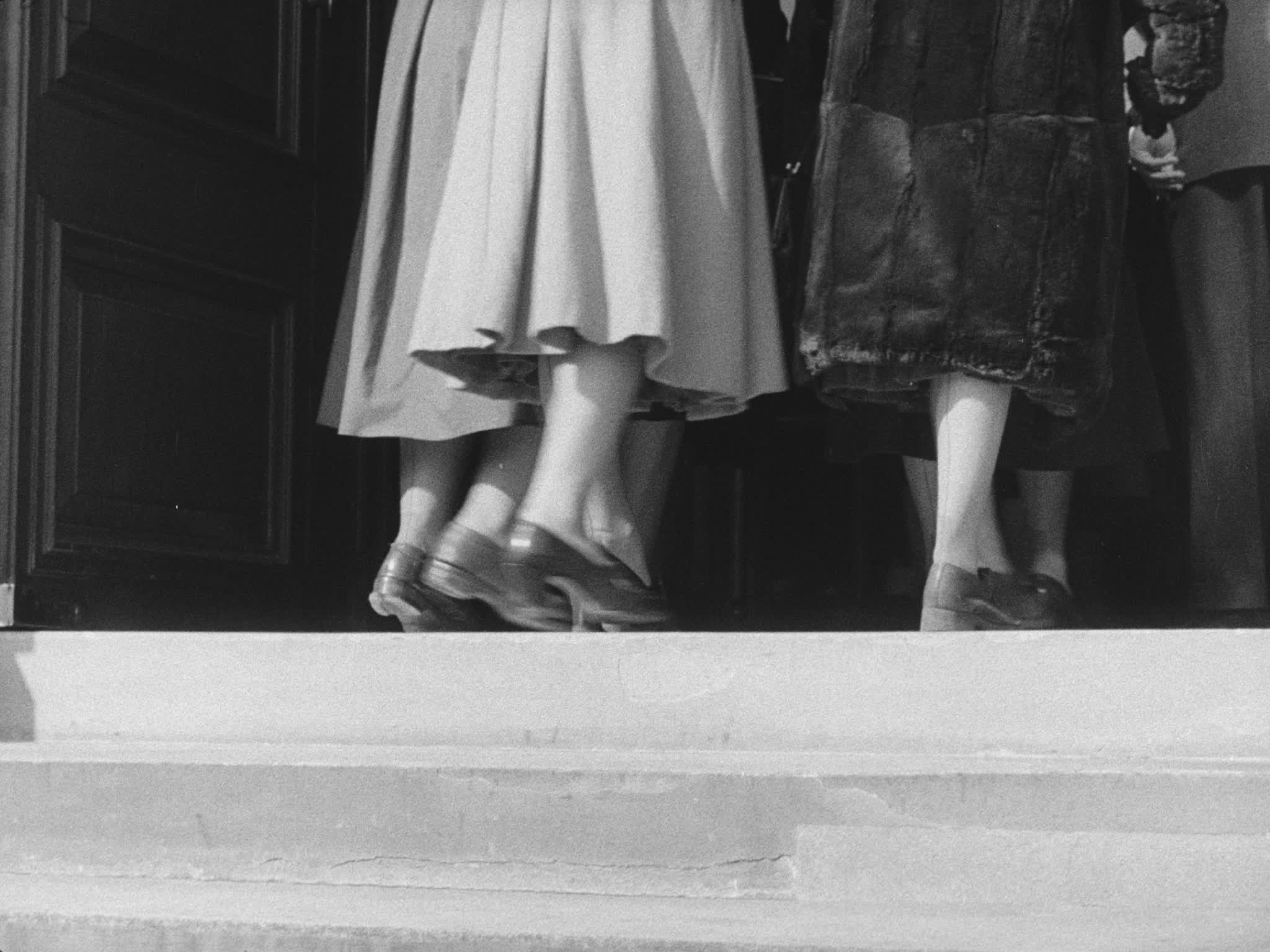 People Climbing Stairs Late 1930s