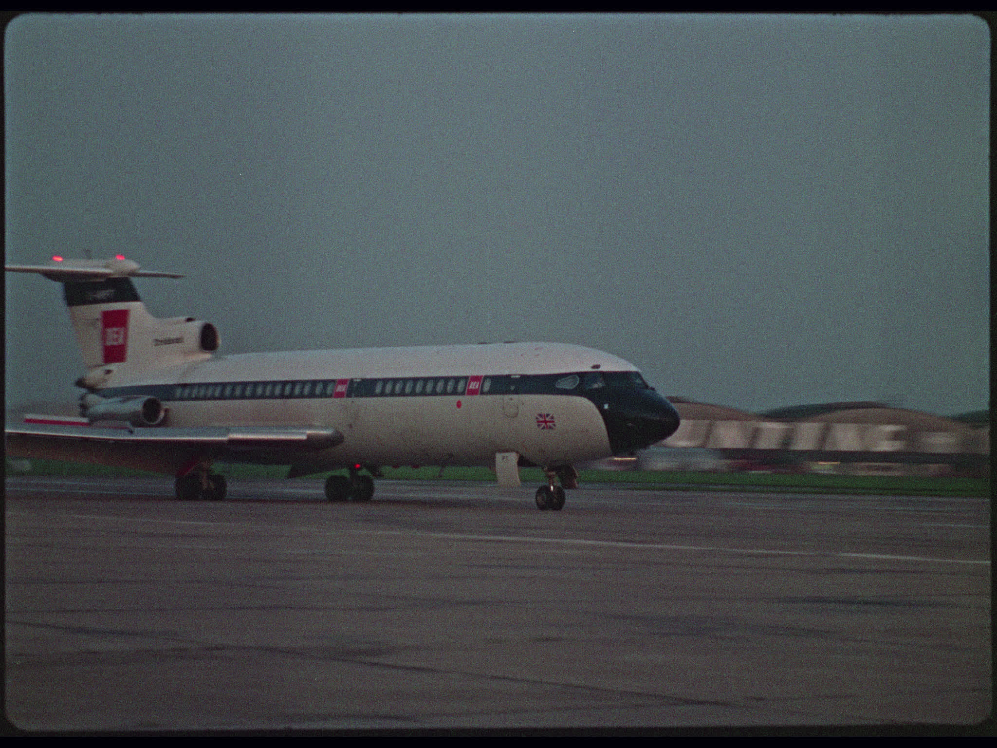 BEA Trident 1C Plane After Landing