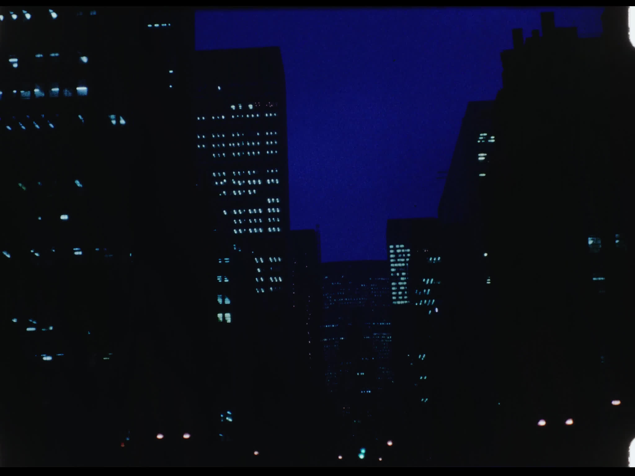 New York Buildings at Night
