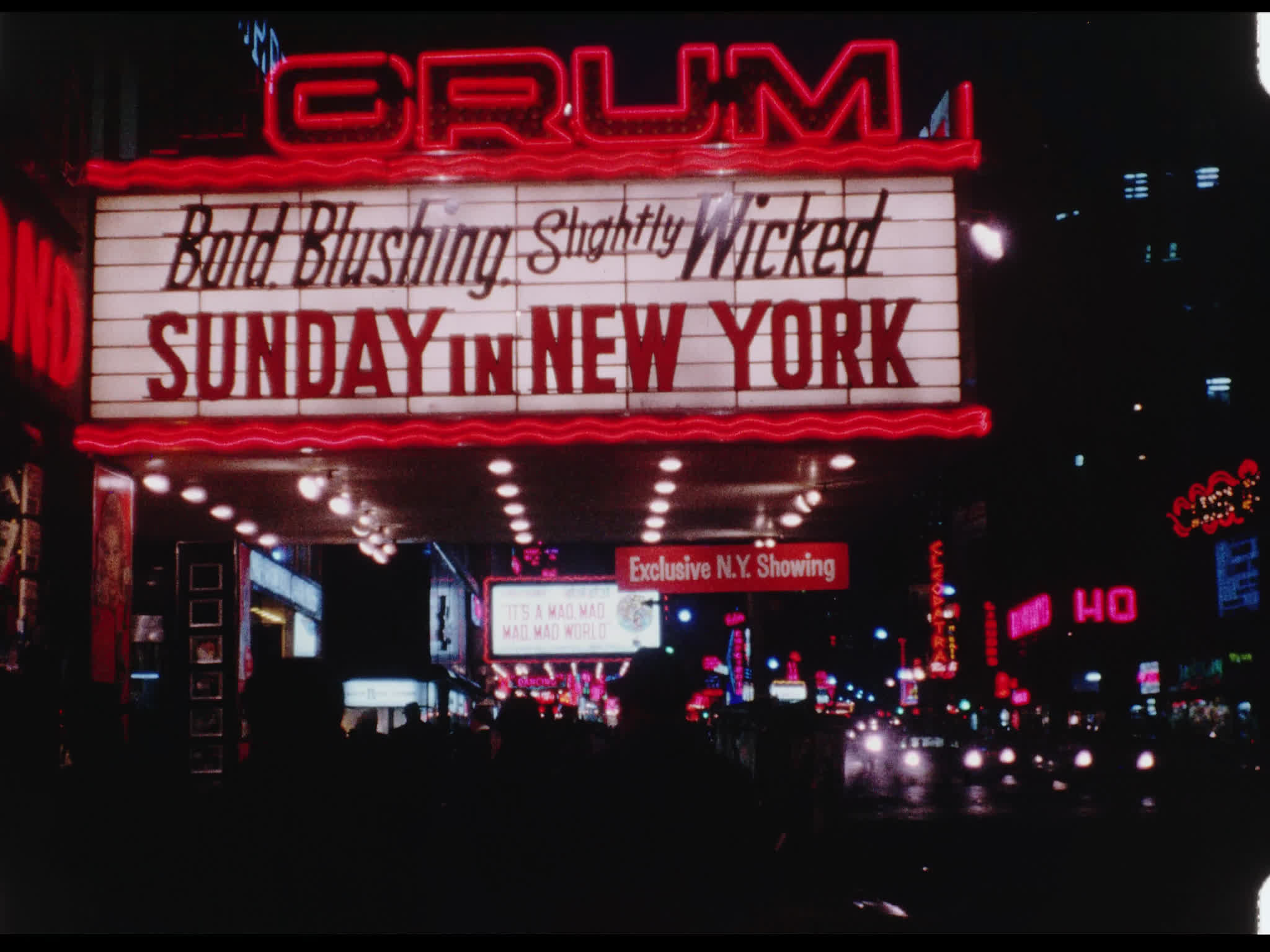 Sunday in New York Sign