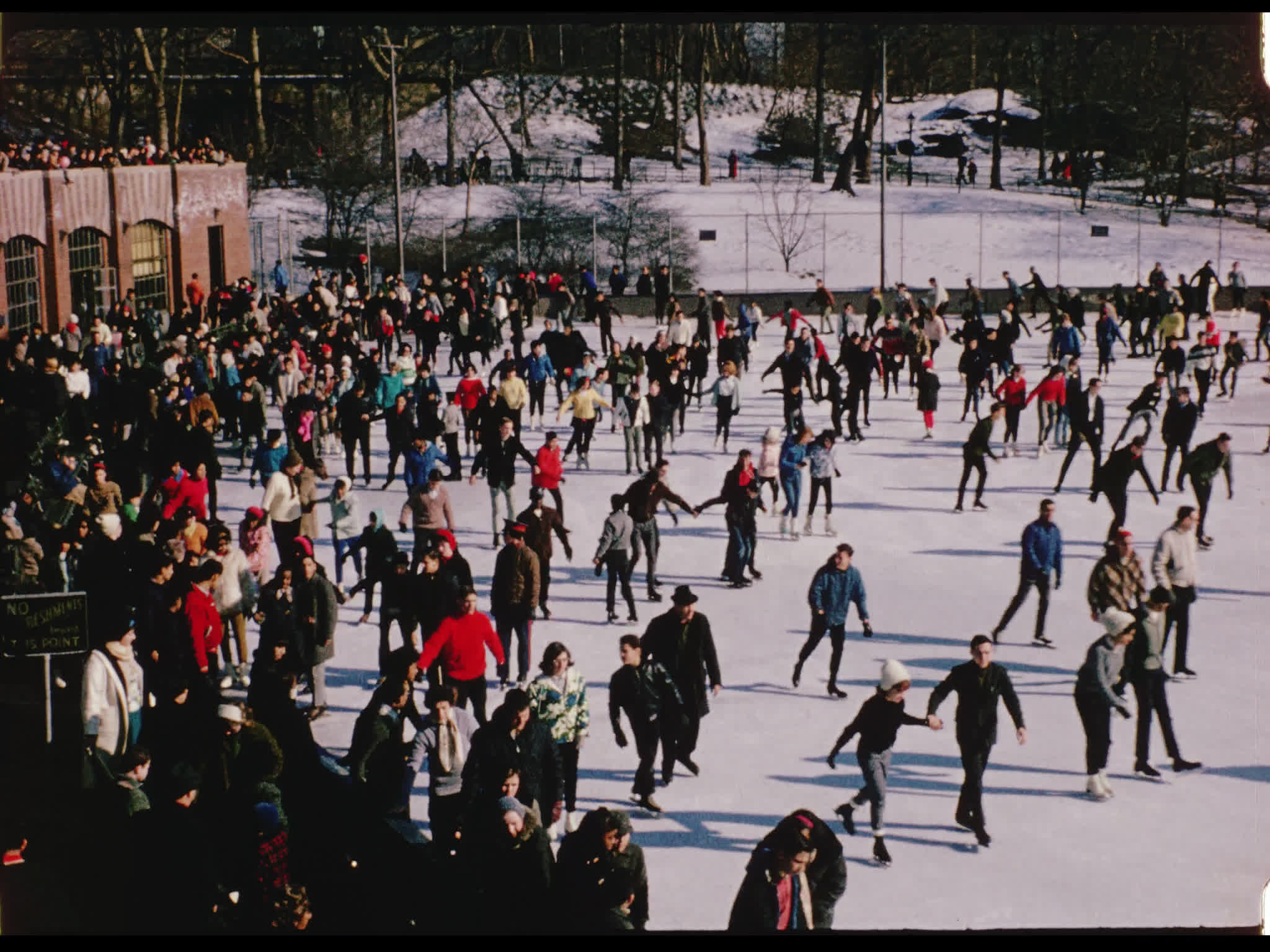 Skating in Central Park