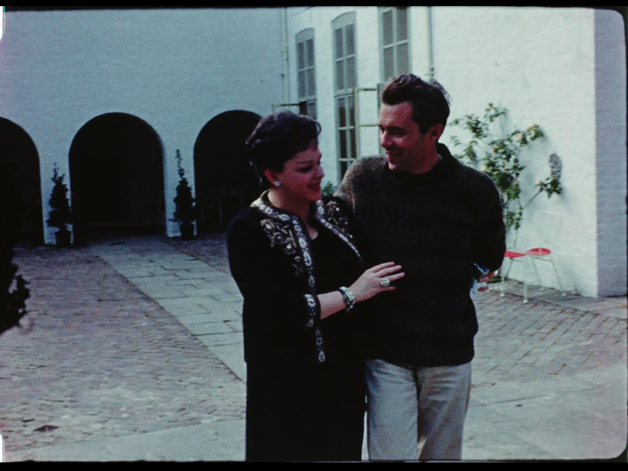 Dirk Bogarde and Judy Garland