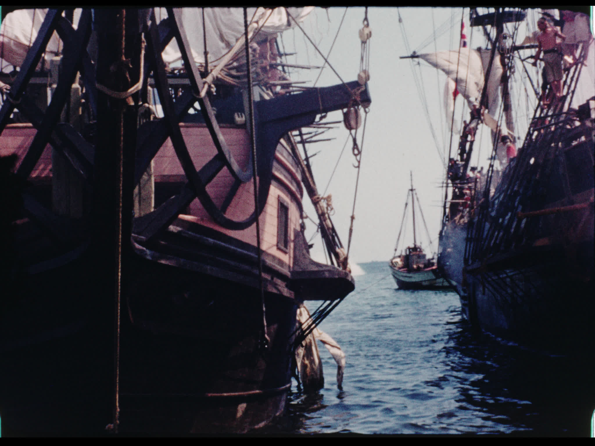 Cannons Blasting on H.M.S. Defiant