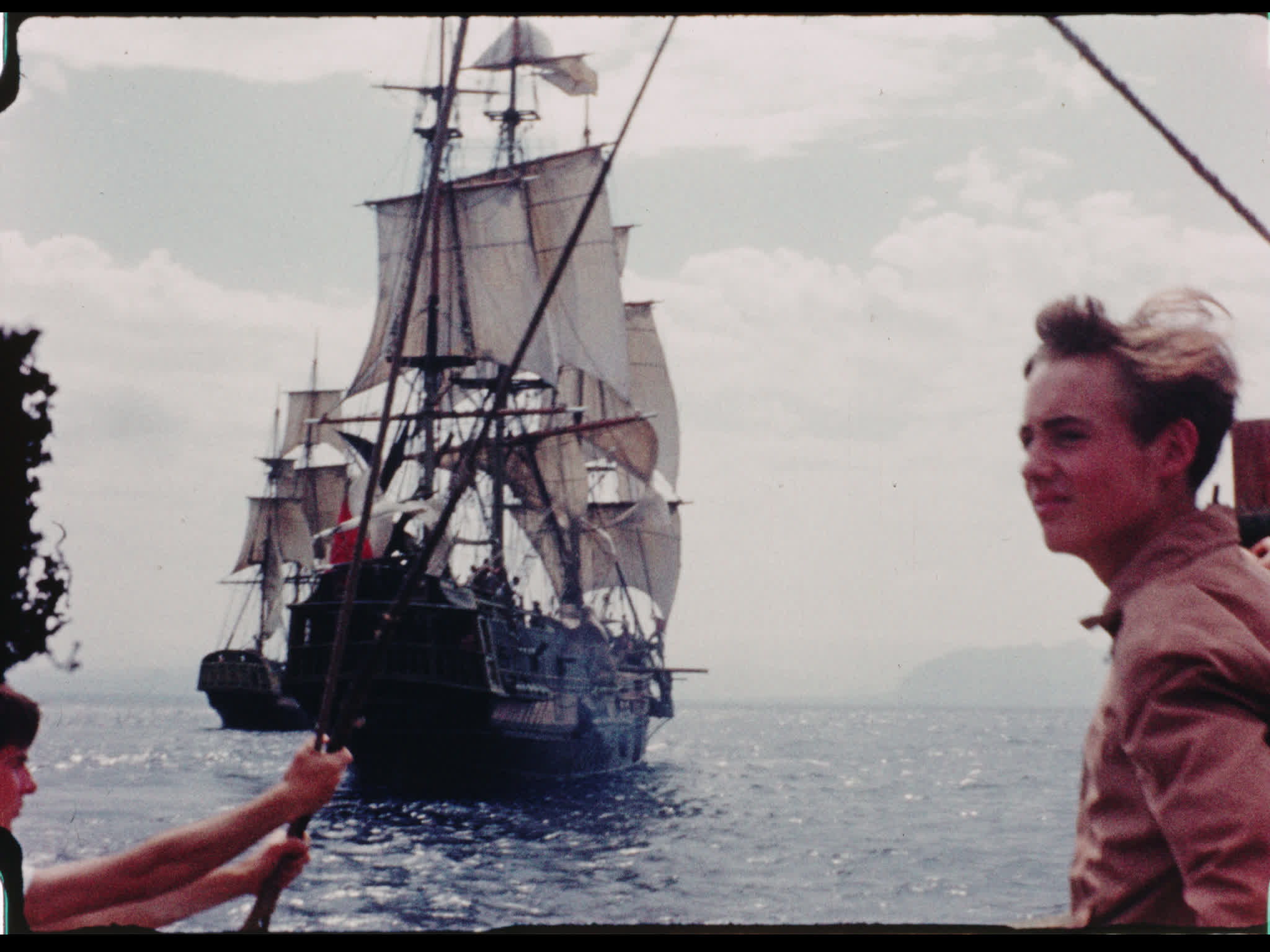 Gareth Forwood Watching the Filming of H.M.S Defiant