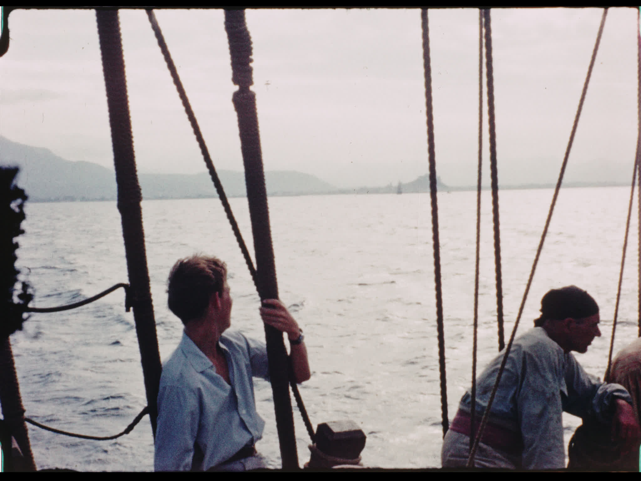 Gareth Forwood Watching the Filming of H.M.S Defiant