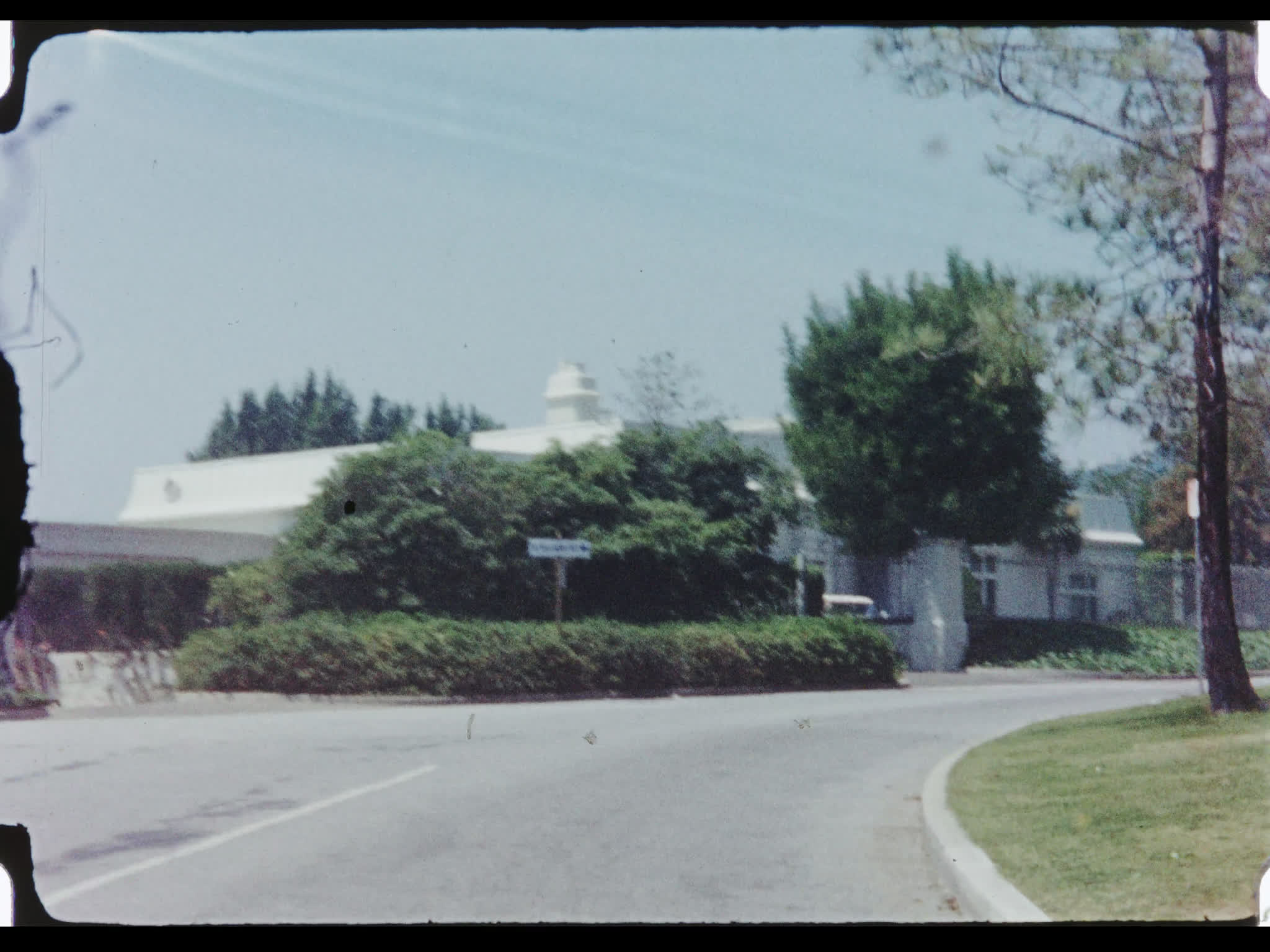 POV Driving Through Los Angeles Neighbourhoods