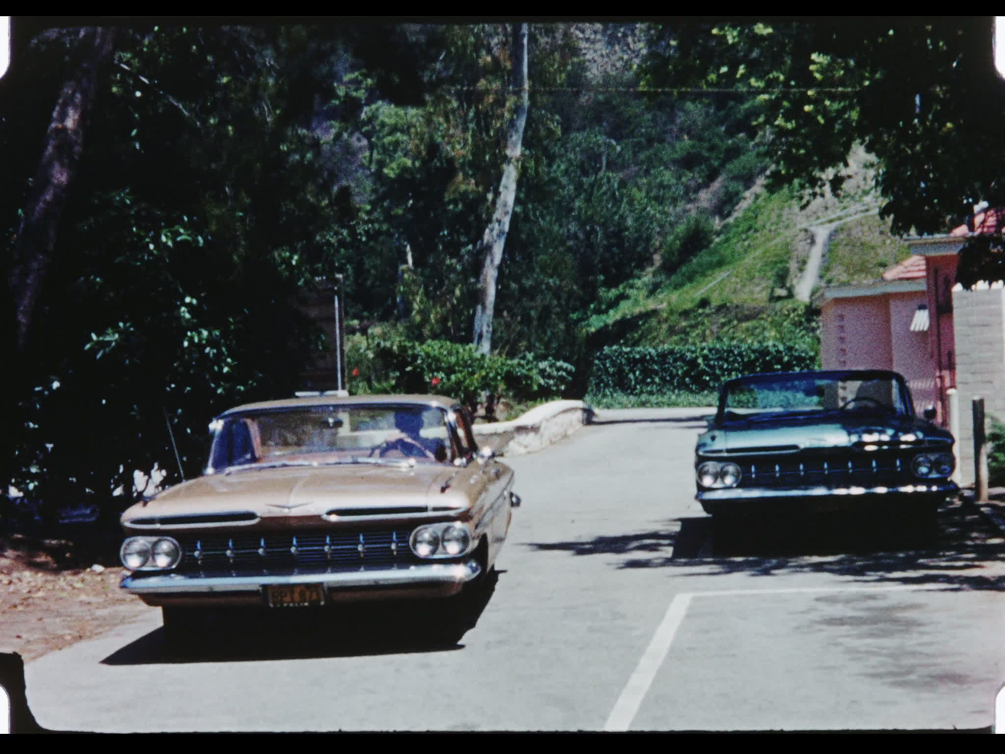 Anthony Forwood Parking the Car at Hotel Bel-Air