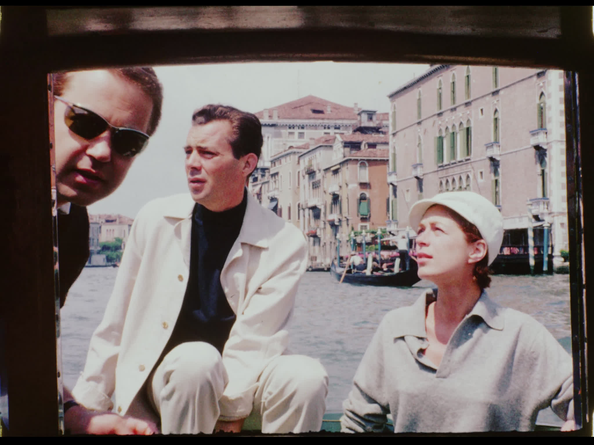 Dirk Bogarde John Standing and Jill Melford in Venice