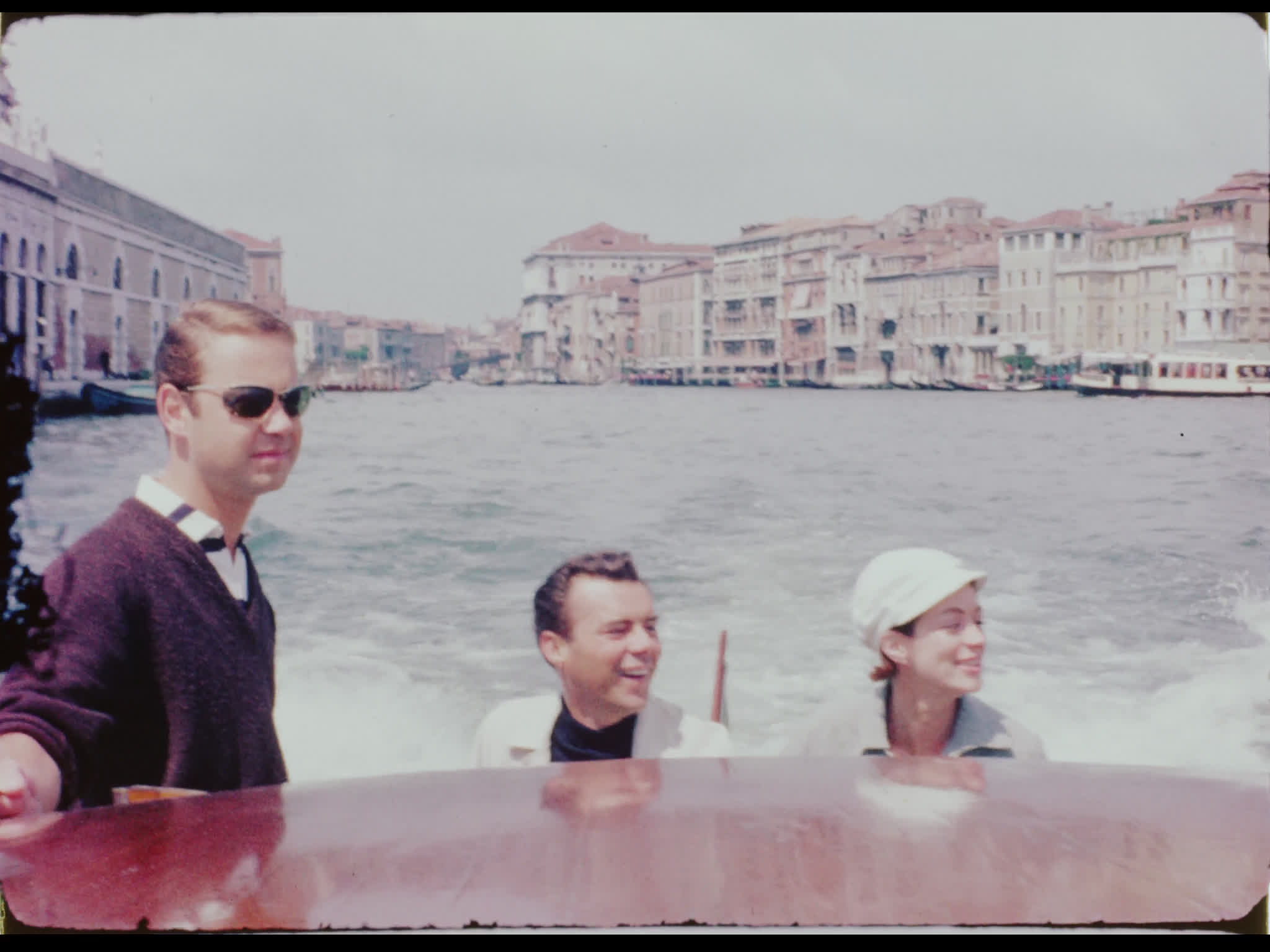 Dirk Bogarde John Standing and Jill Melford in Venice