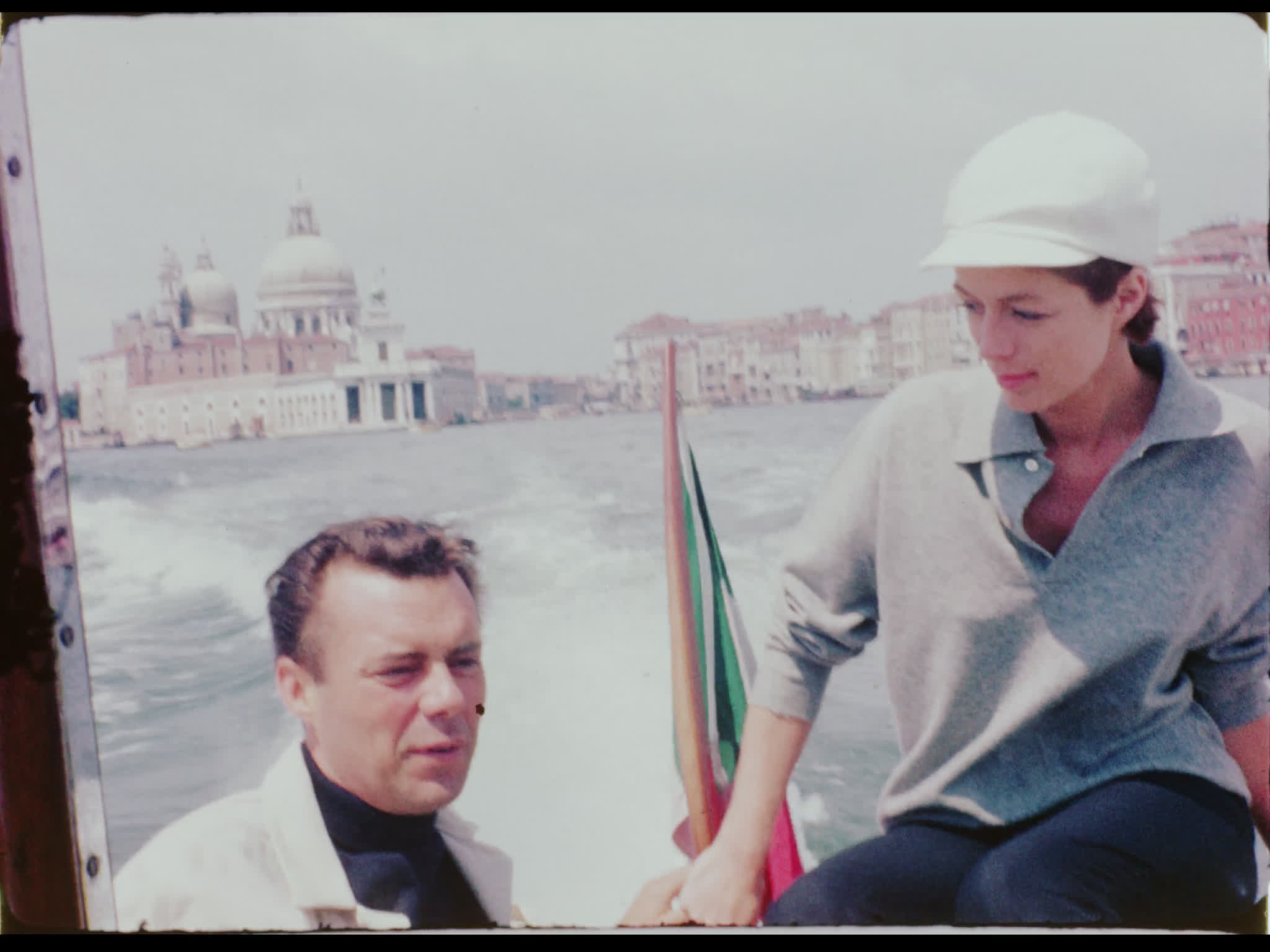 Dirk Bogarde and Jill Melford in Venice
