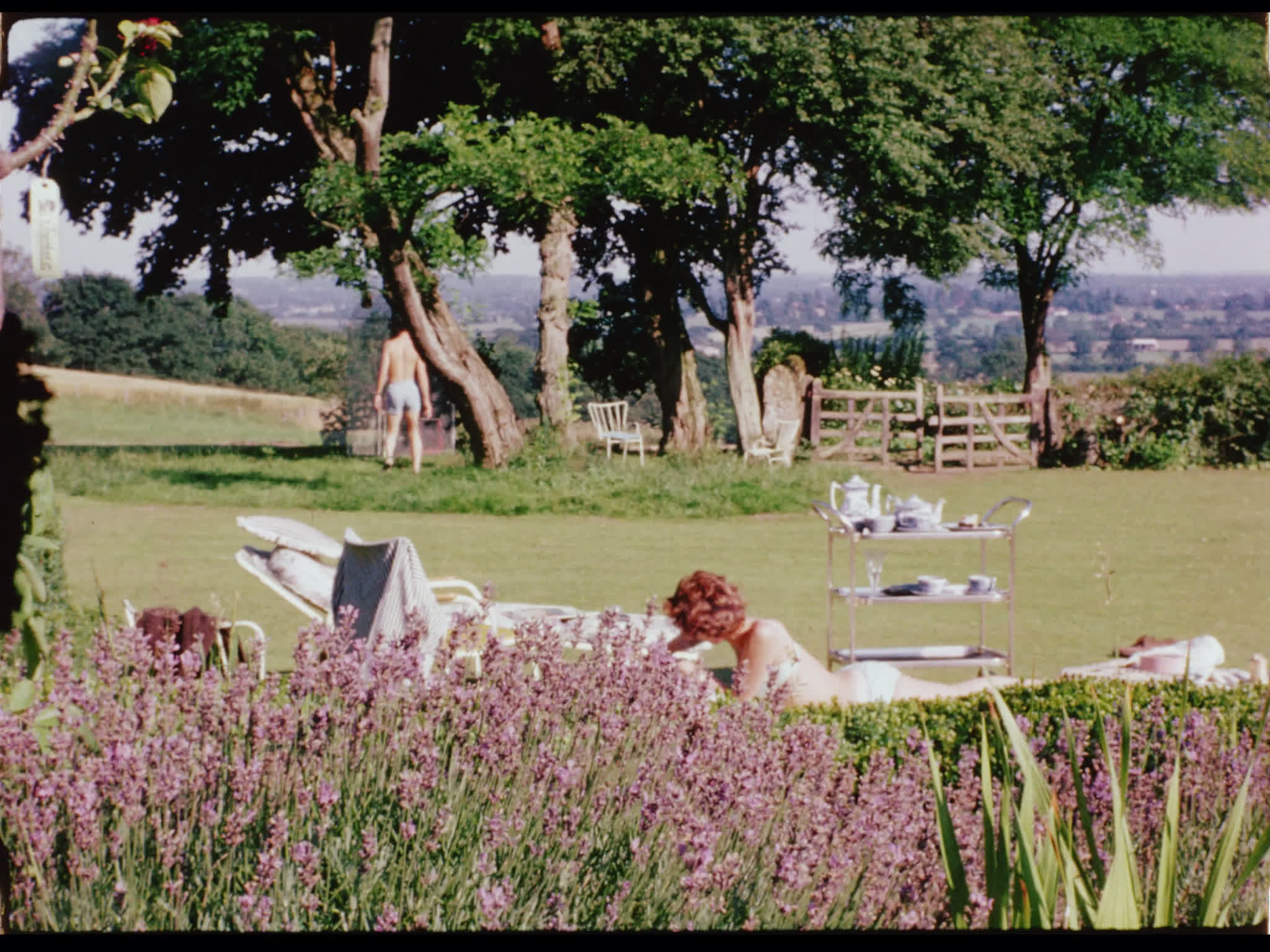 Sunbathing at Nore Farm