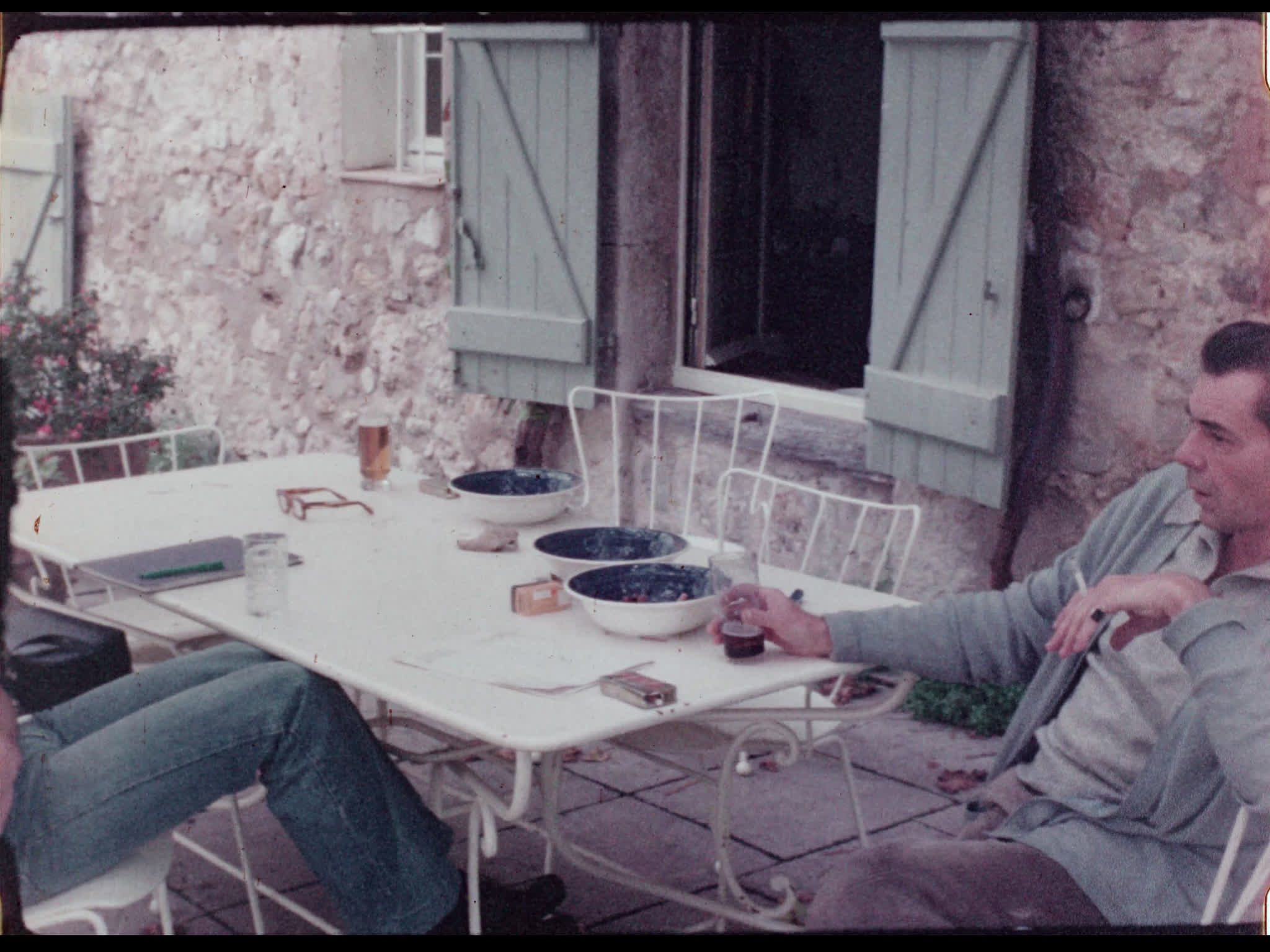 Dirk and Brock Bogarde at Le Haut Clermont