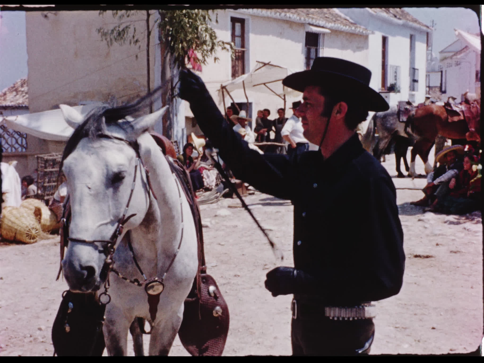 Dirk Bogarde on the Set of The Singer Not the Song