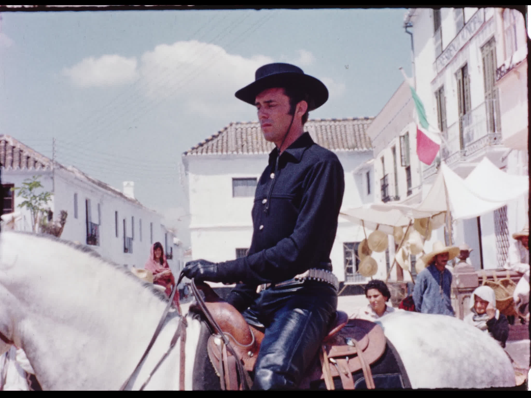 Dirk Bogarde on the Set of The Singer Not the Song