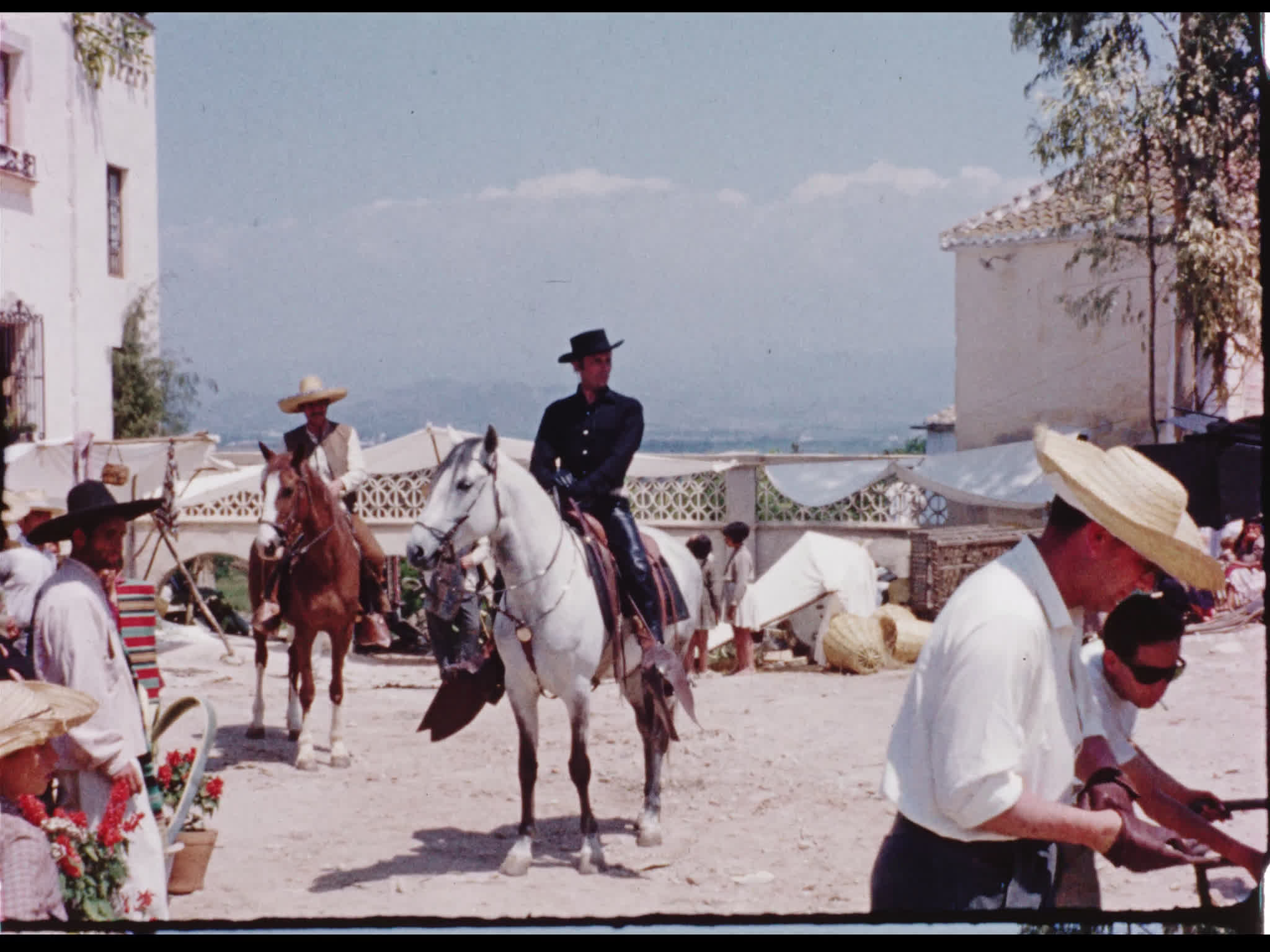 Dirk Bogarde on the Set of The Singer Not the Song