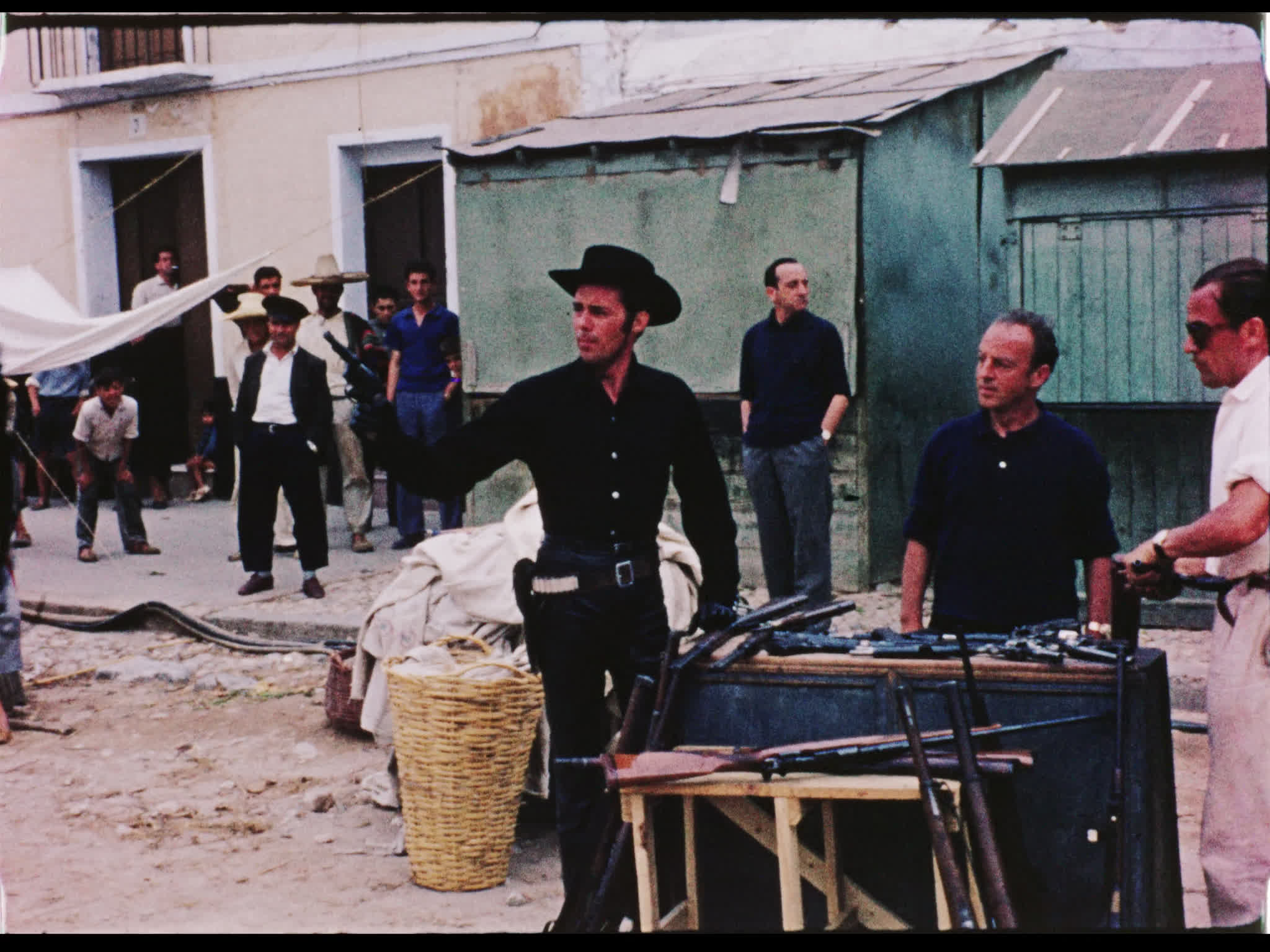 Dirk Bogarde on the Set of The Singer Not the Song