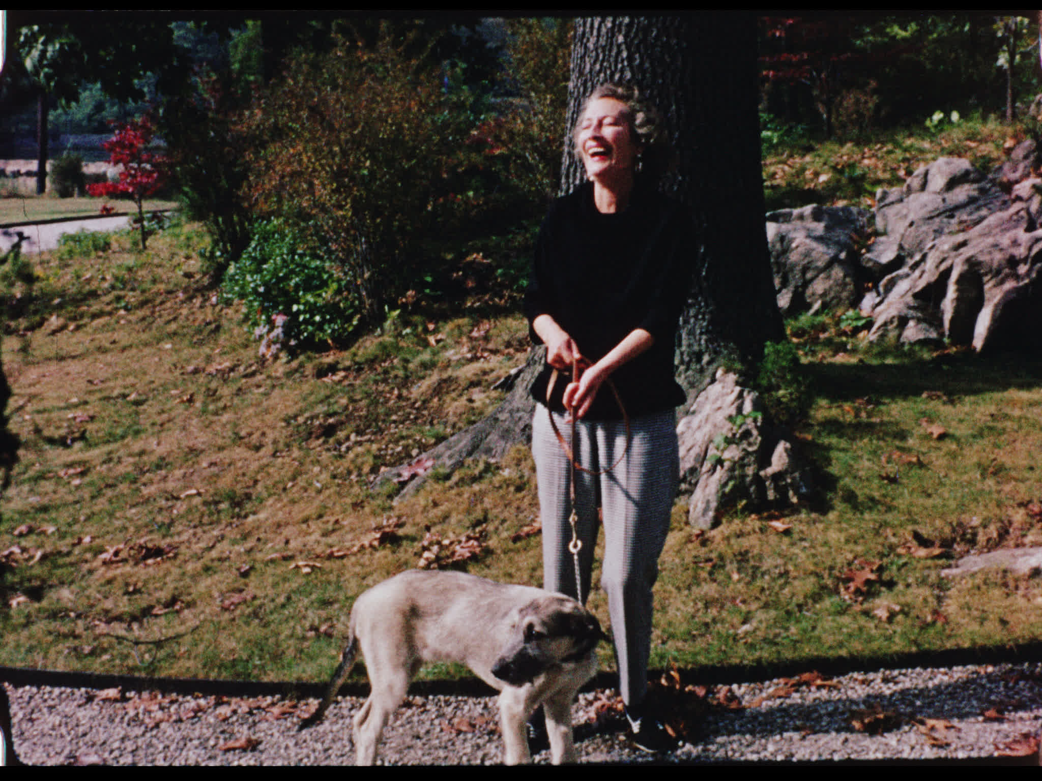 Kay Young and Anthony Forwood Outside Her Home in Connecticut