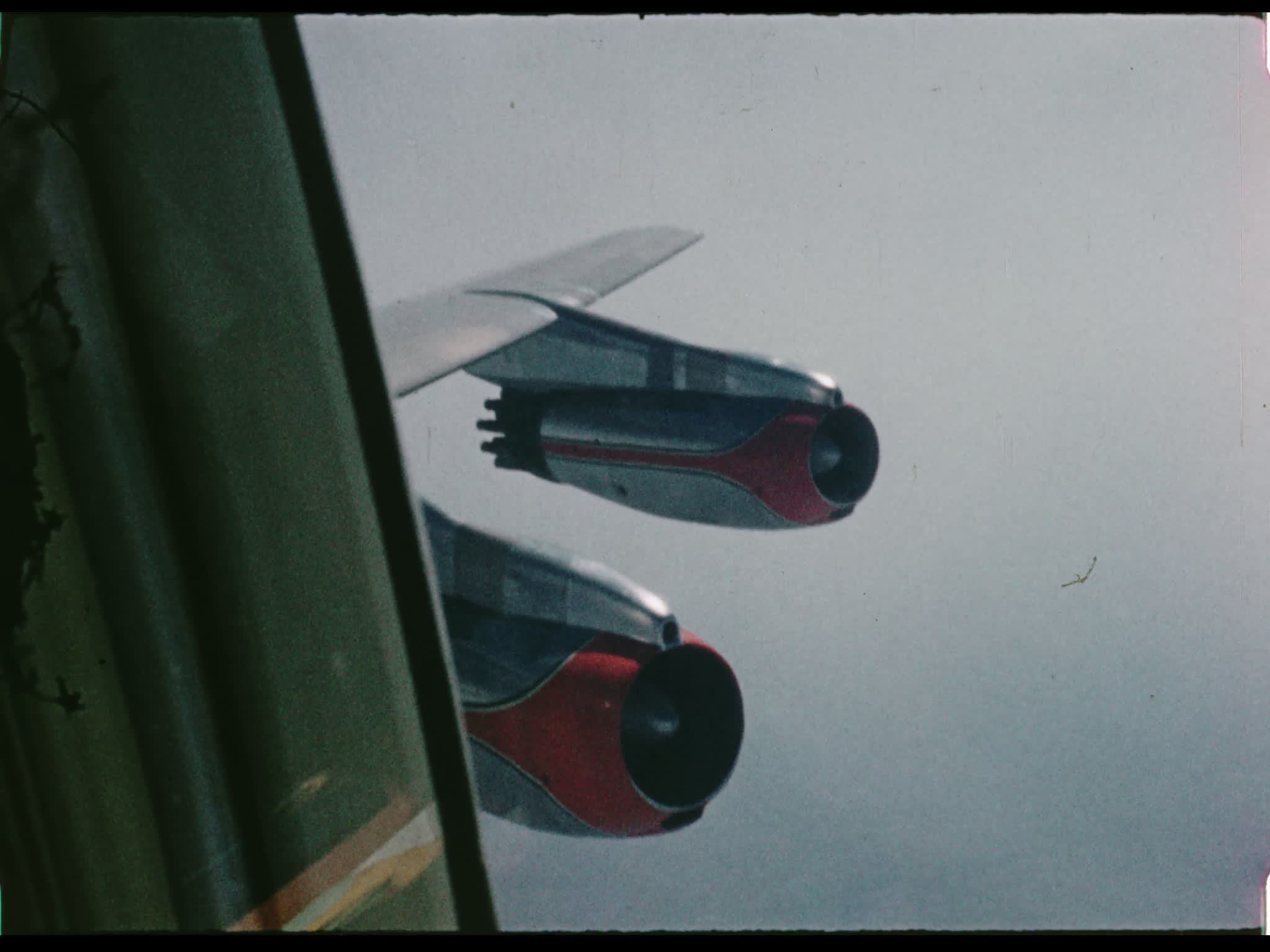 View From Plane Window