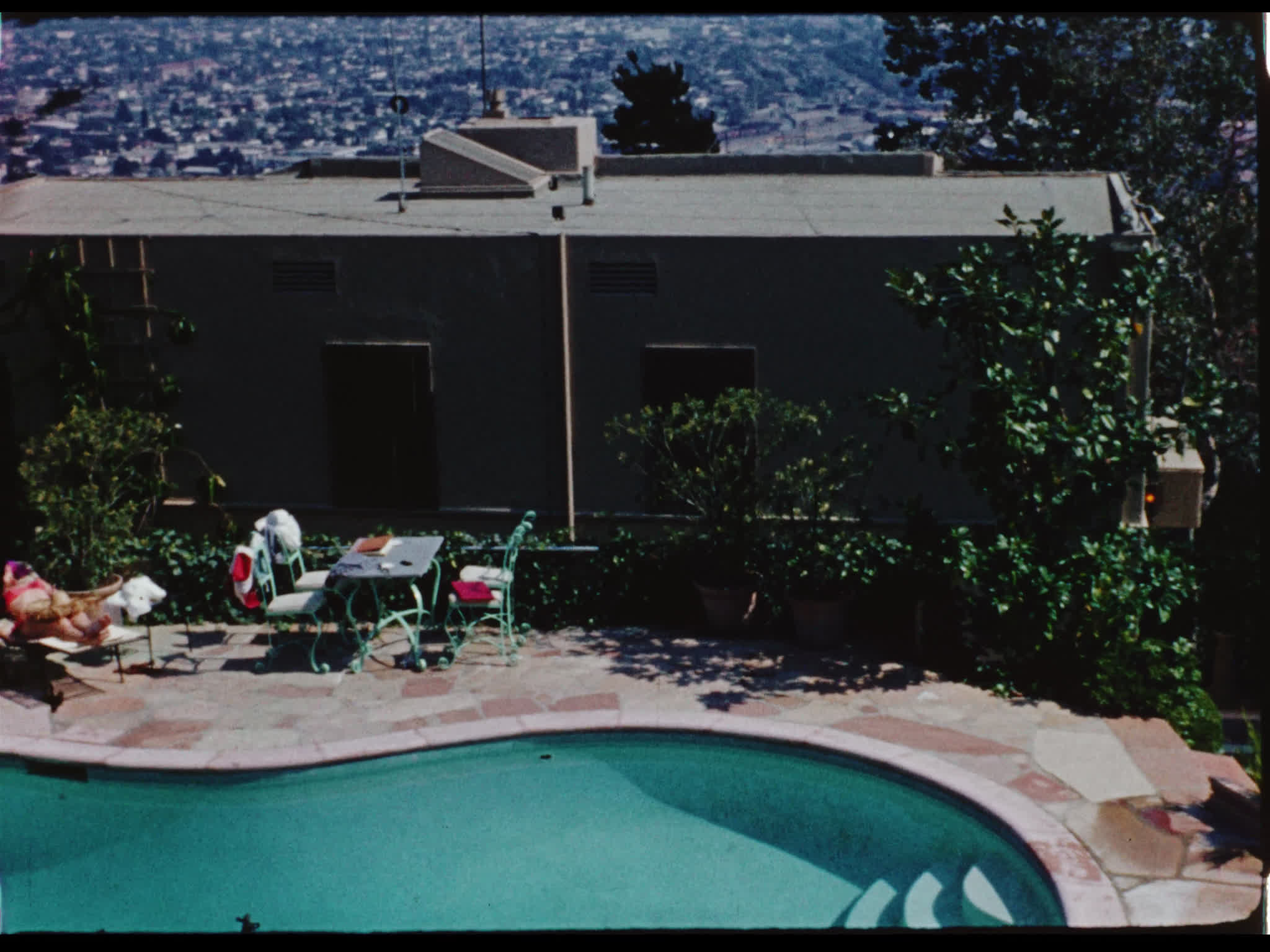 View of Los Angeles and Pool