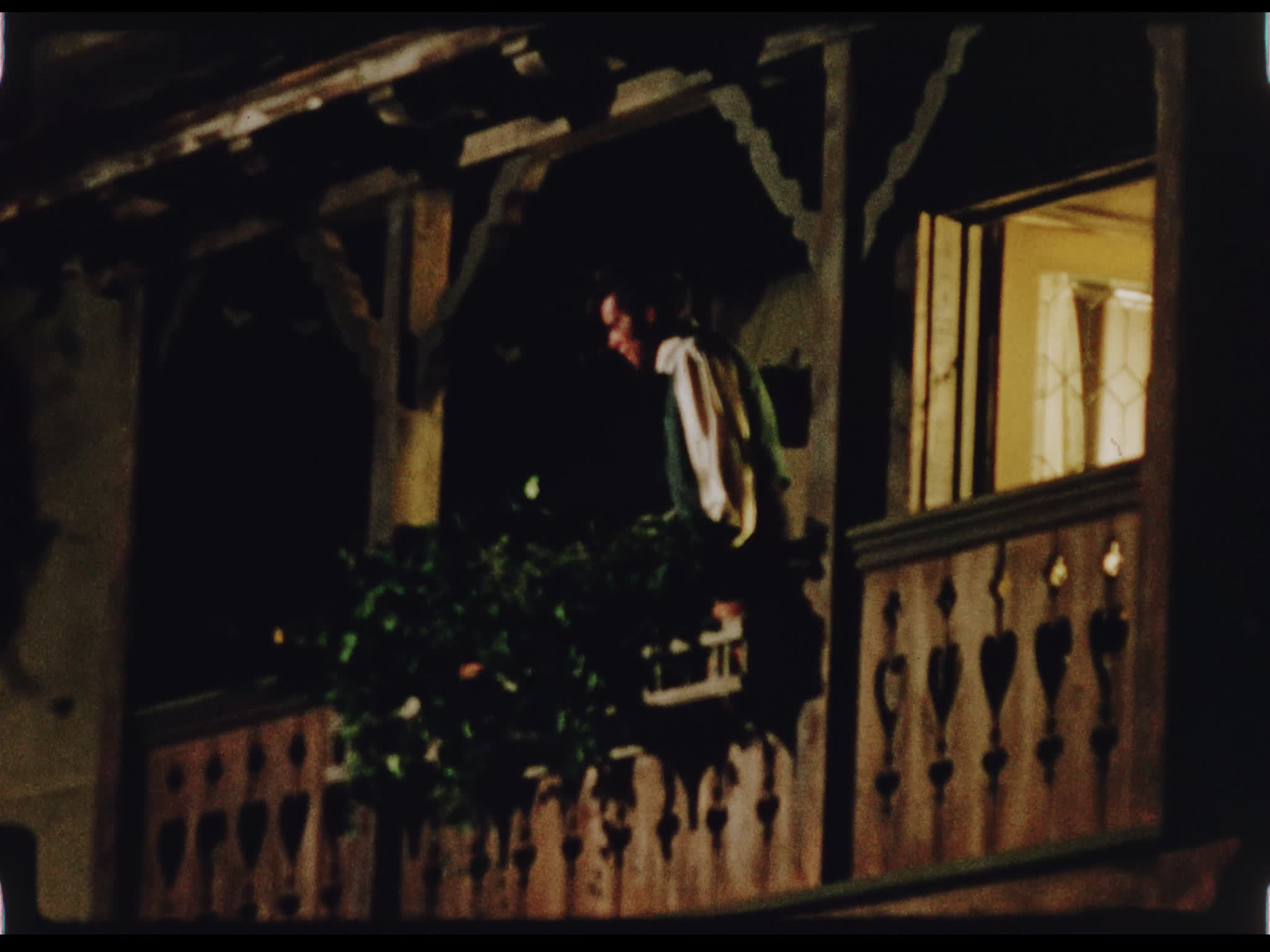 Dirk Bogarde on the Set of Song Without End